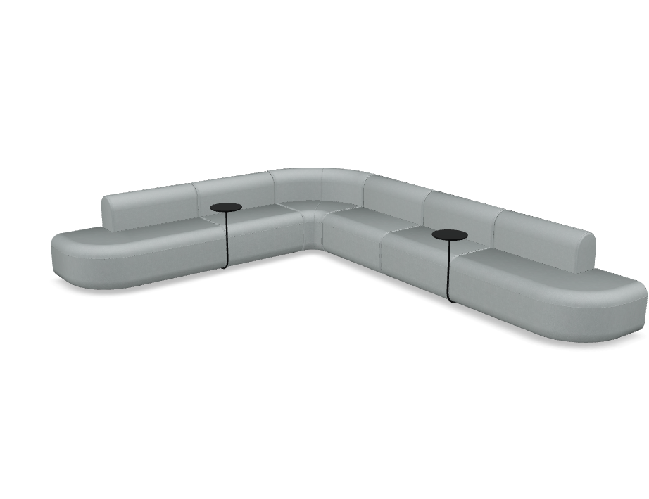 Sofa 6-modułowa narożna ARTIKO tapicerowana
