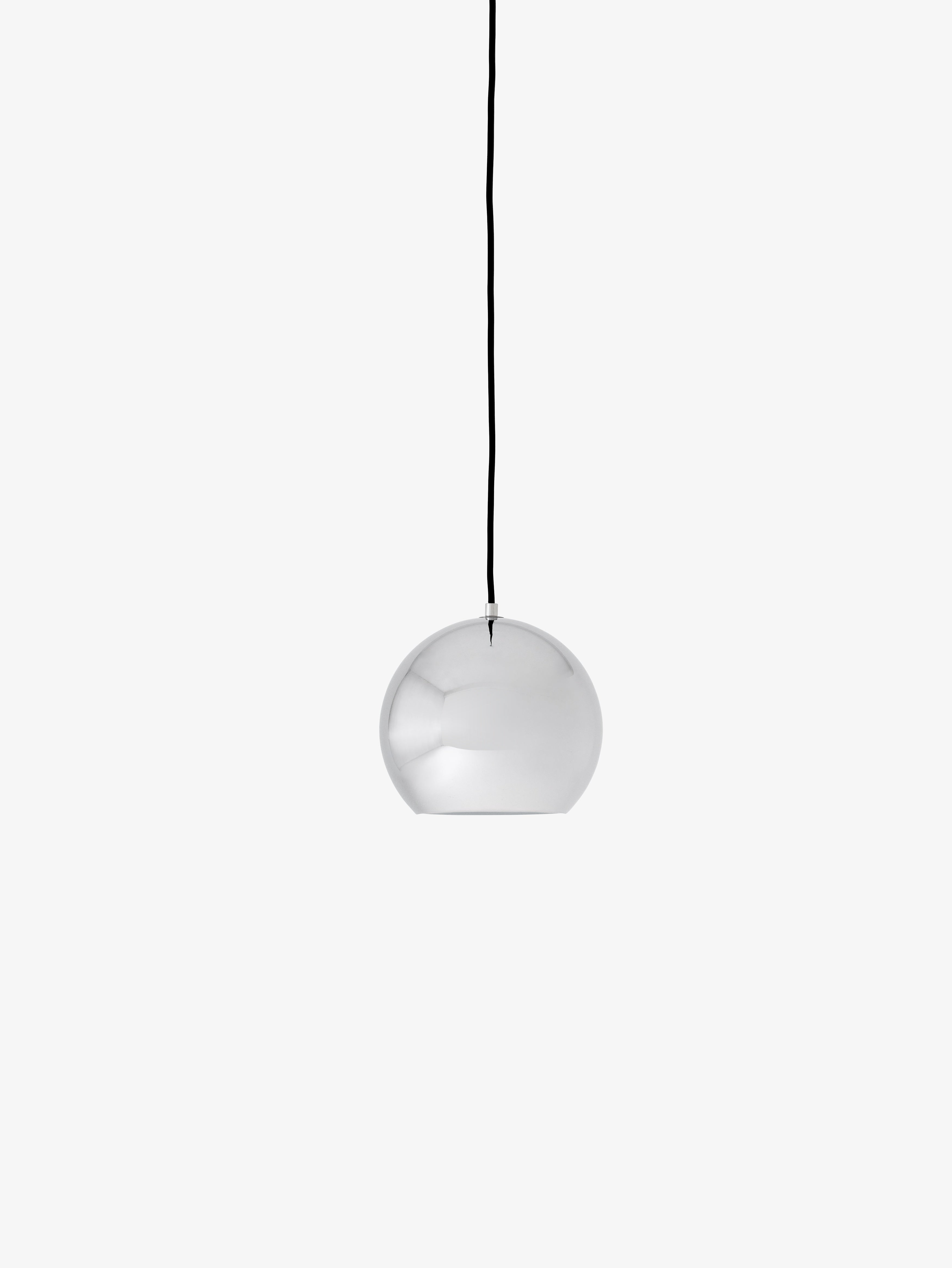 Lampa wisząca TOPAN VP6 chromowany klosz