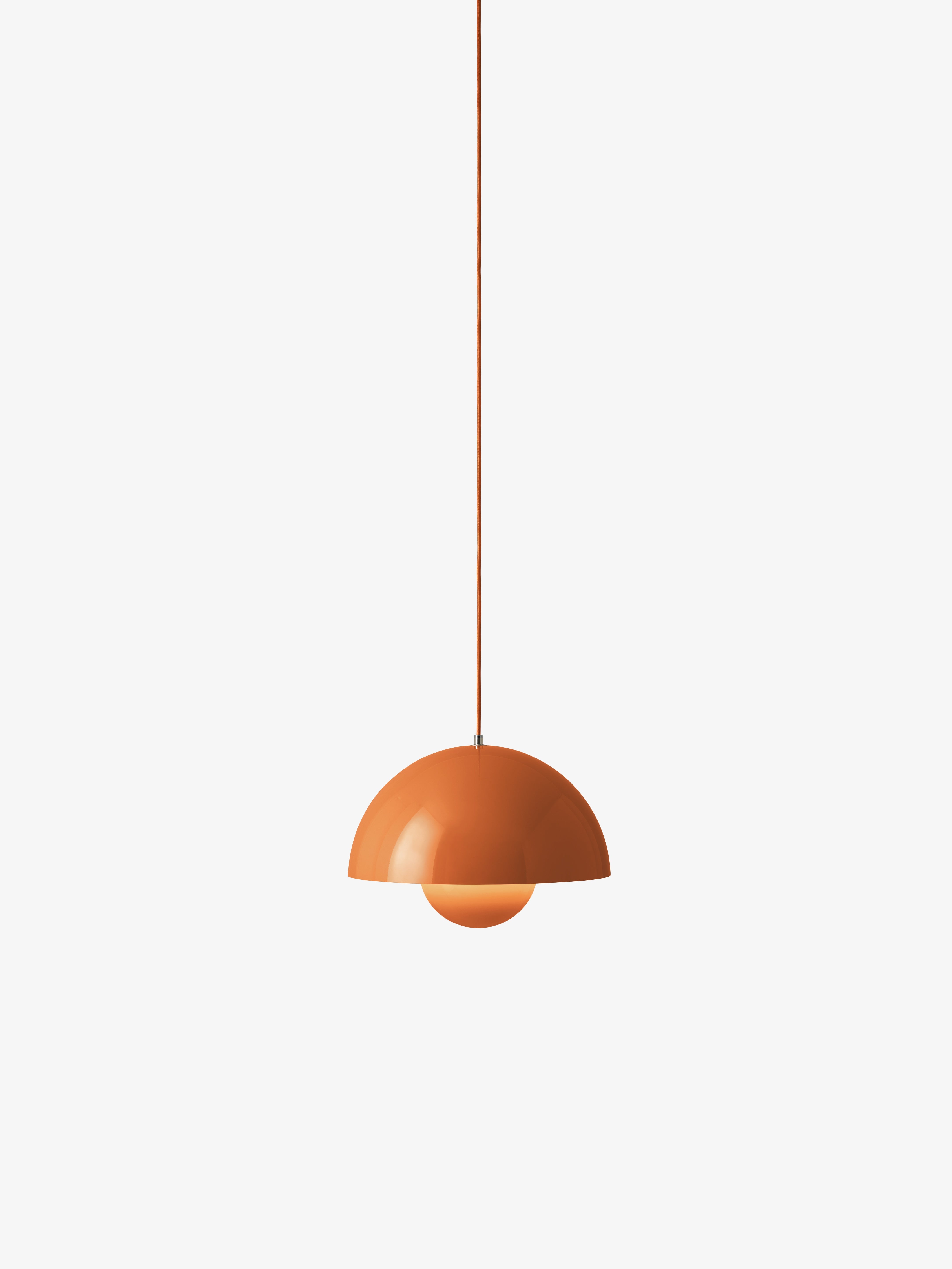 Lampa wisząca FLOWERPOT pomarańczowy