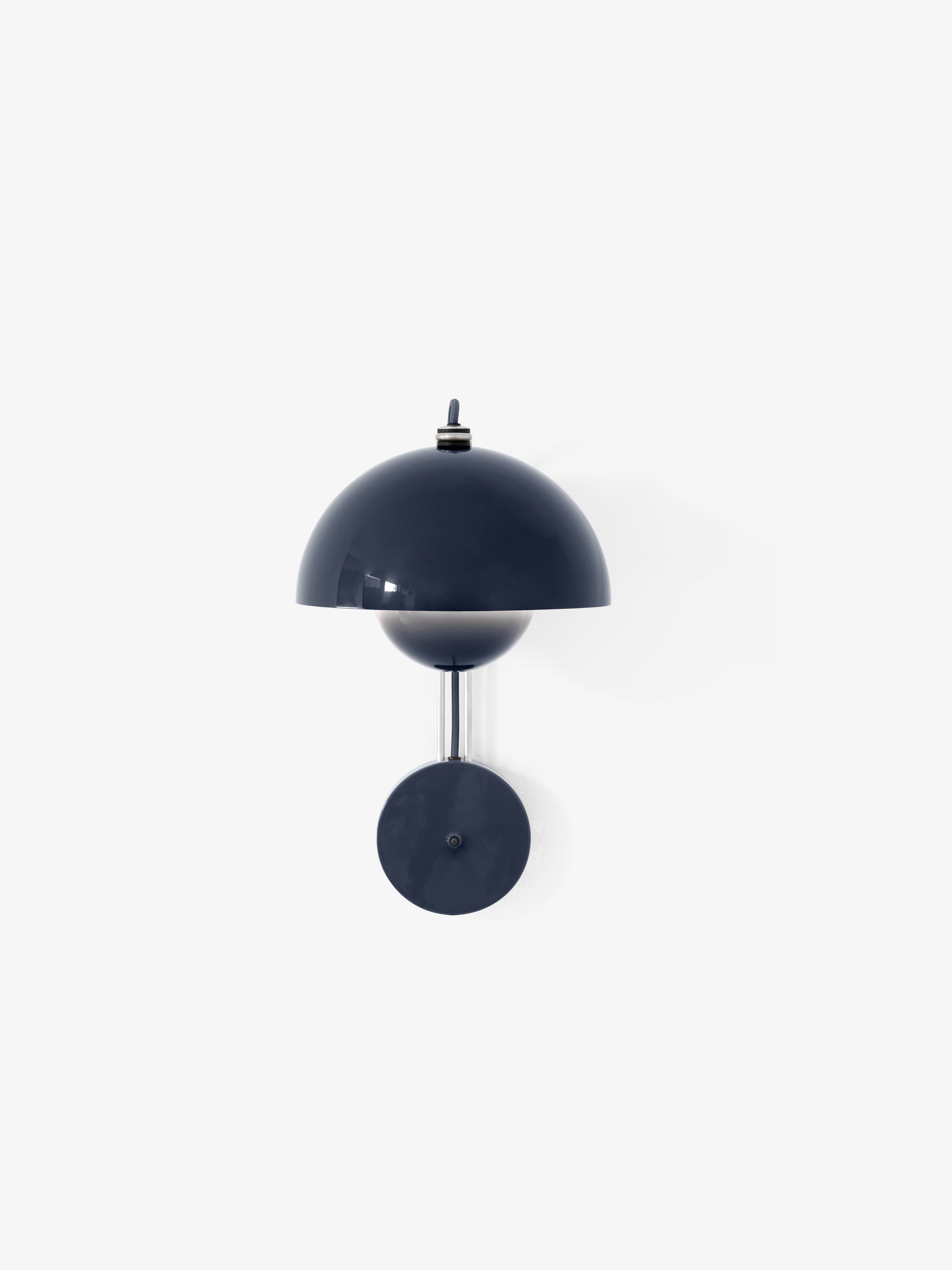 Lampa ścienna FLOWERPOT VP8 stalowy niebieski