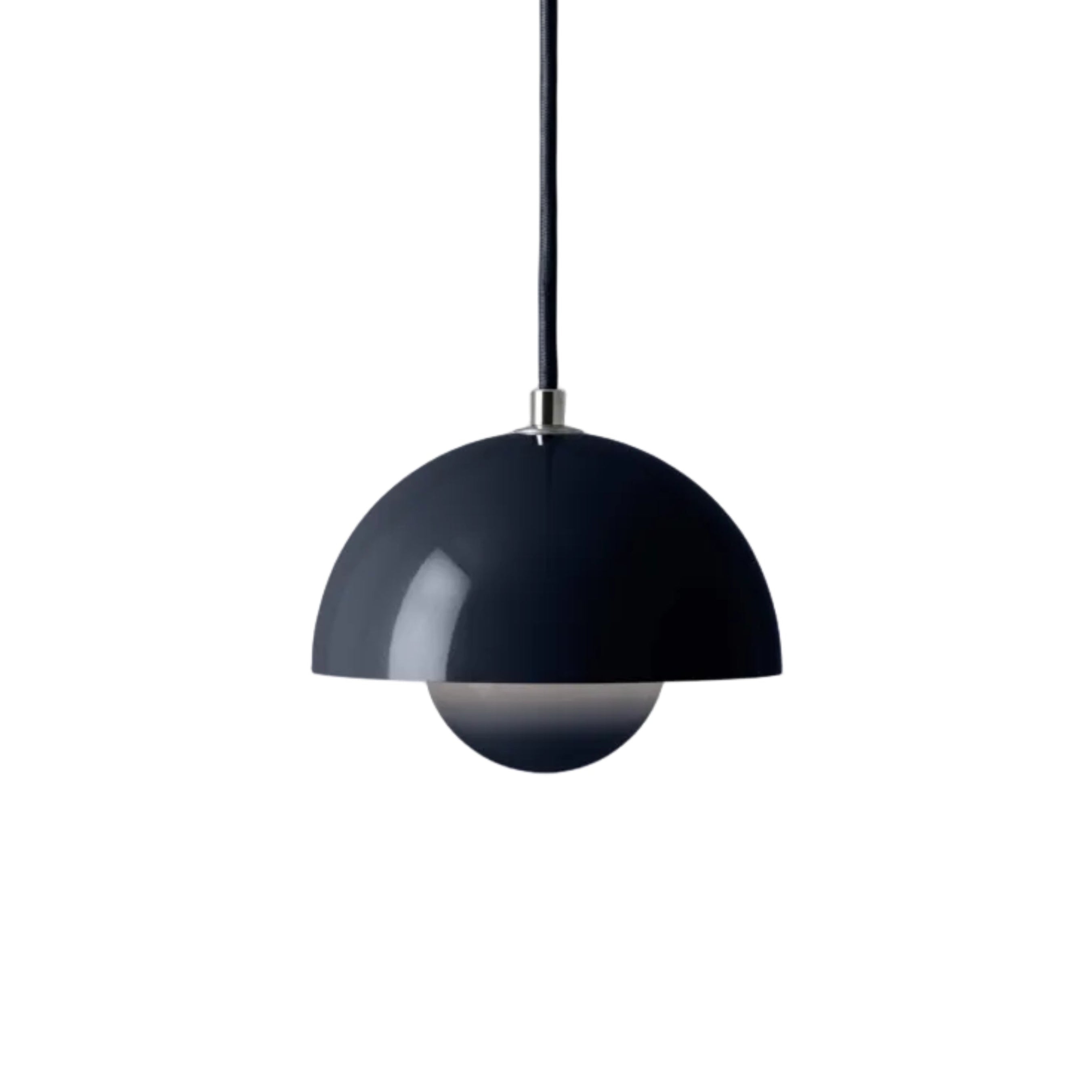 Lampa wisząca FLOWERPOT stalowy niebieski