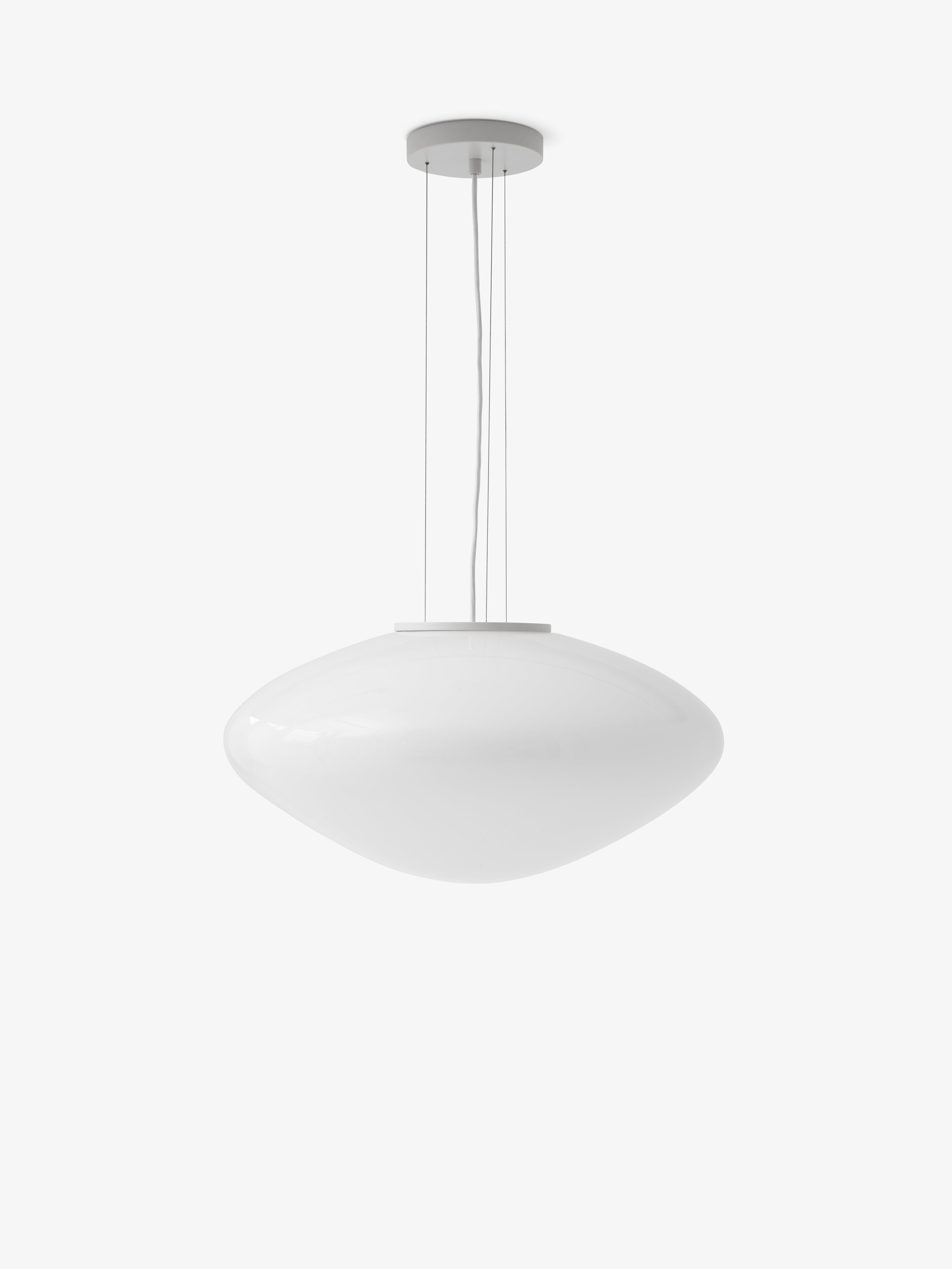 Lampa wisząca MIST opalowy klosz