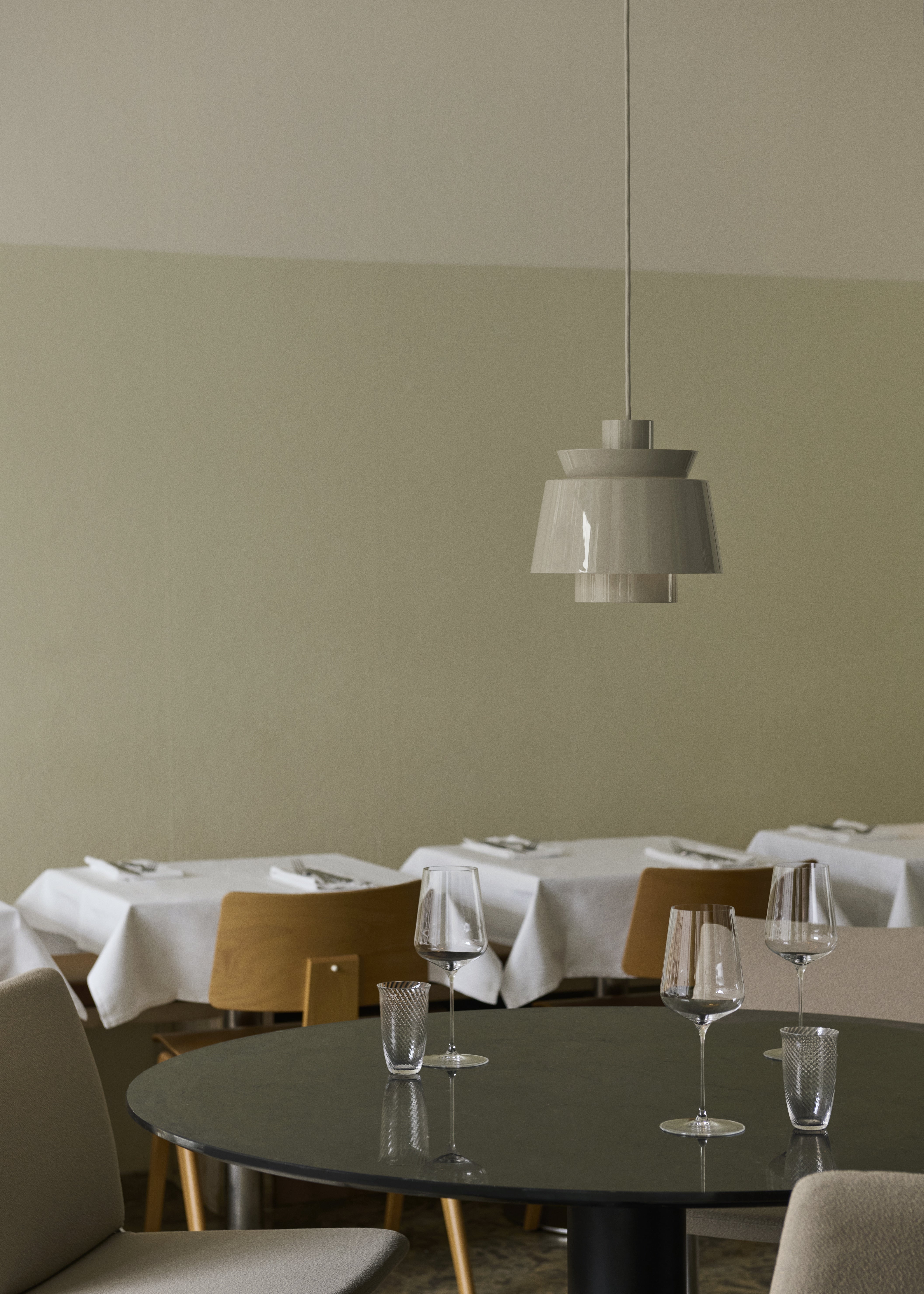 Lampa wisząca UTZON JU1 szarobeżowy