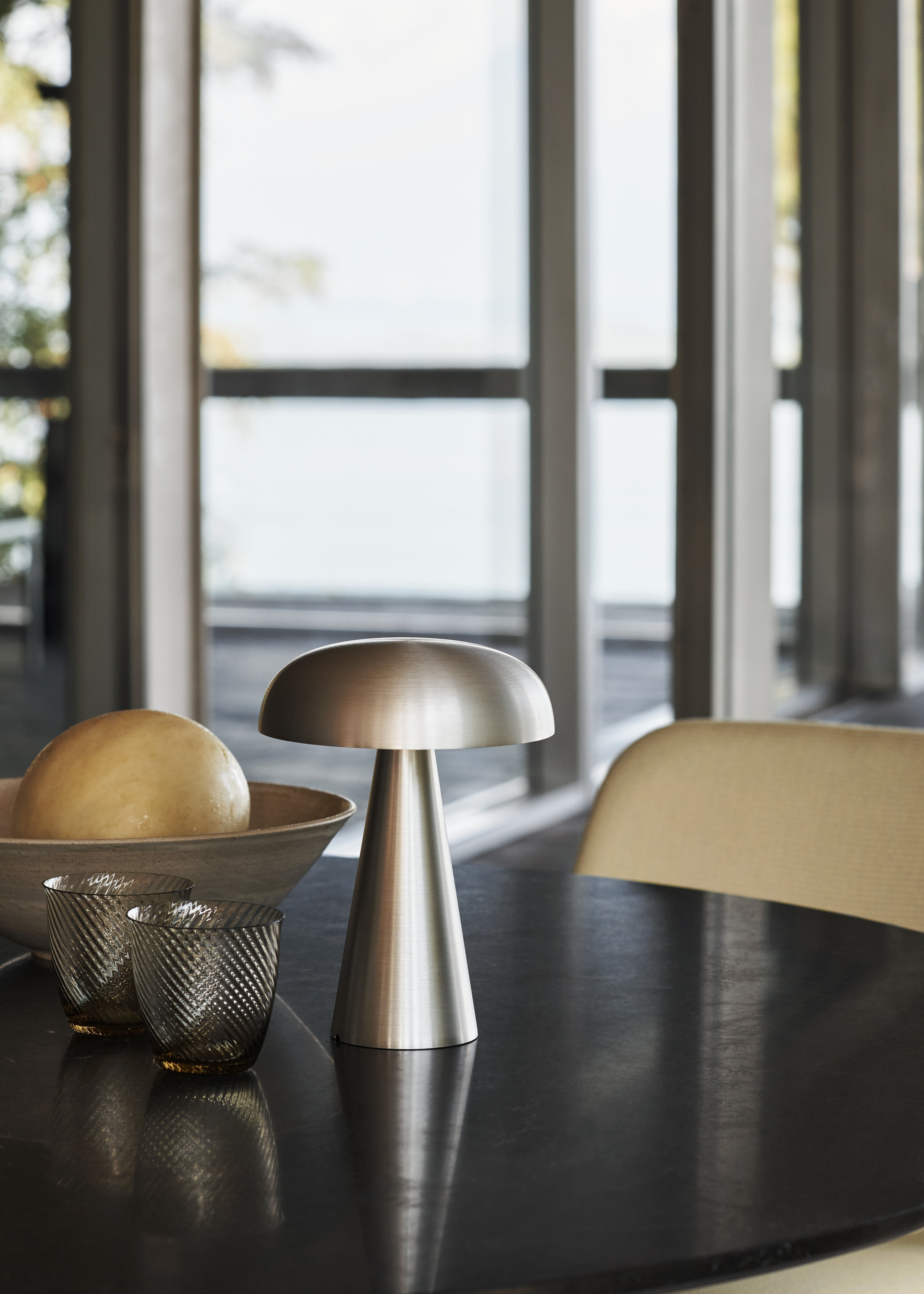 Lampa przenośna COMO SC53 chromowany