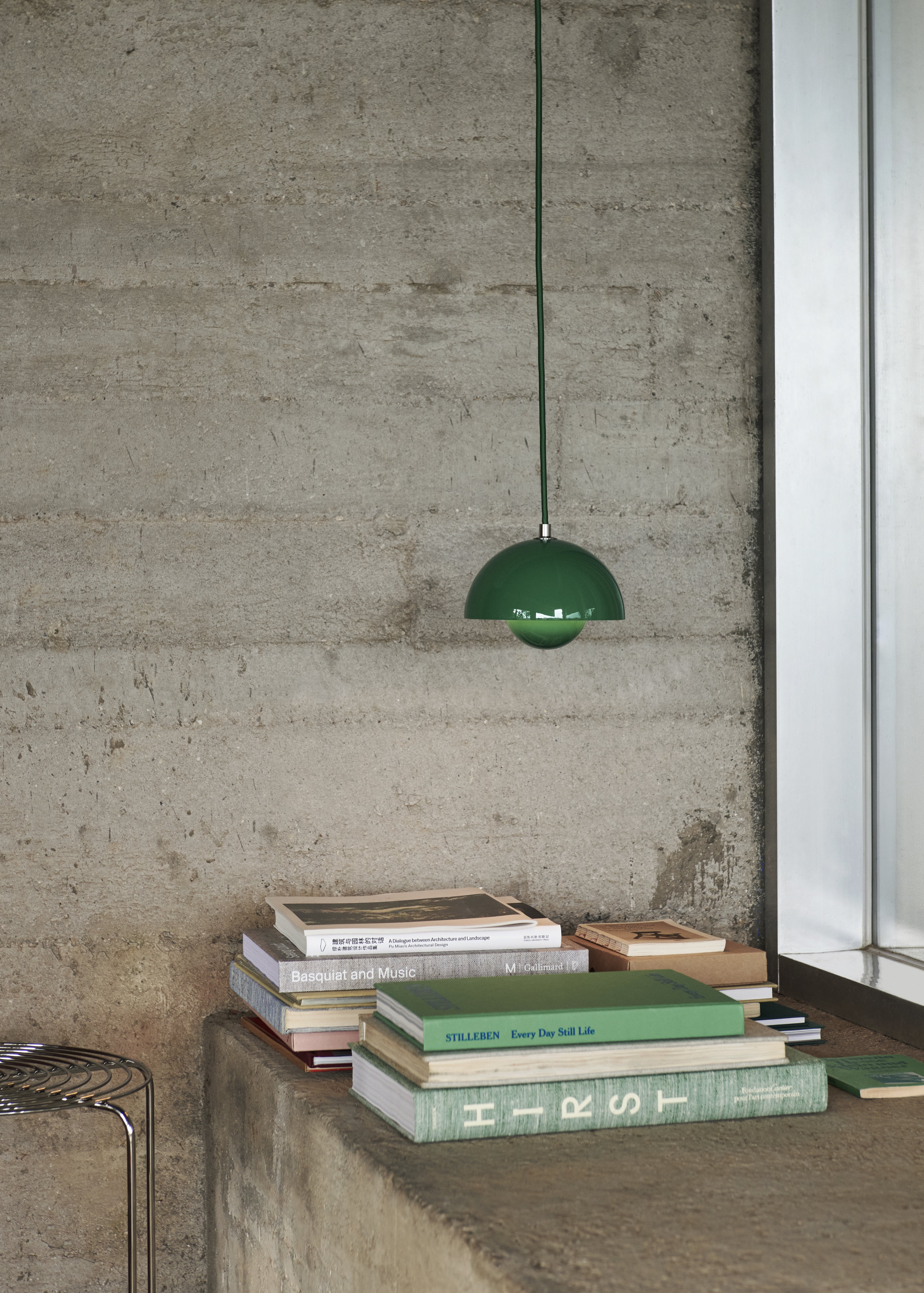 Lampa wisząca FLOWERPOT intensywny zielony
