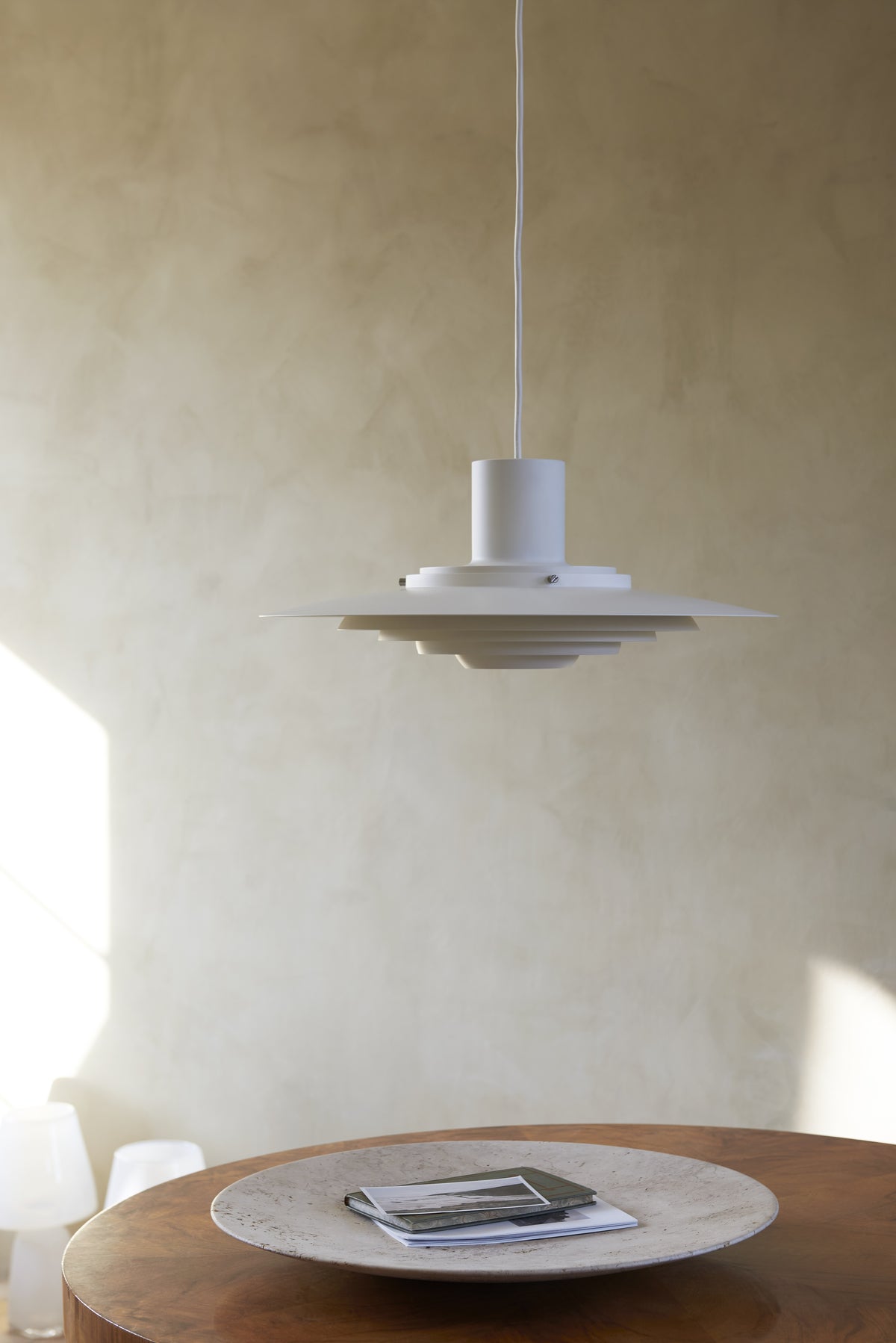 Lampa wisząca P376 matowy biały