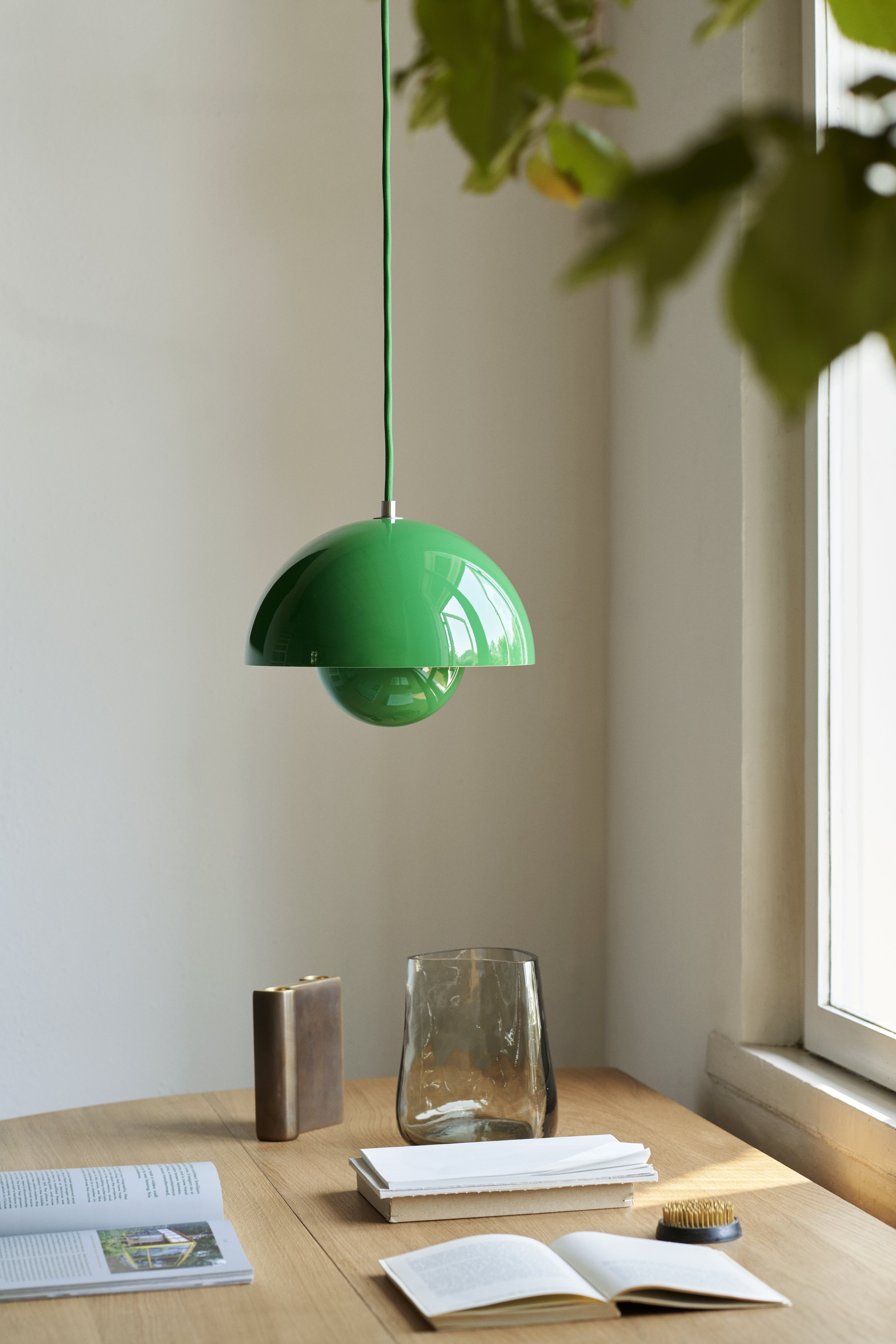 Lampa wisząca FLOWERPOT intensywny zielony