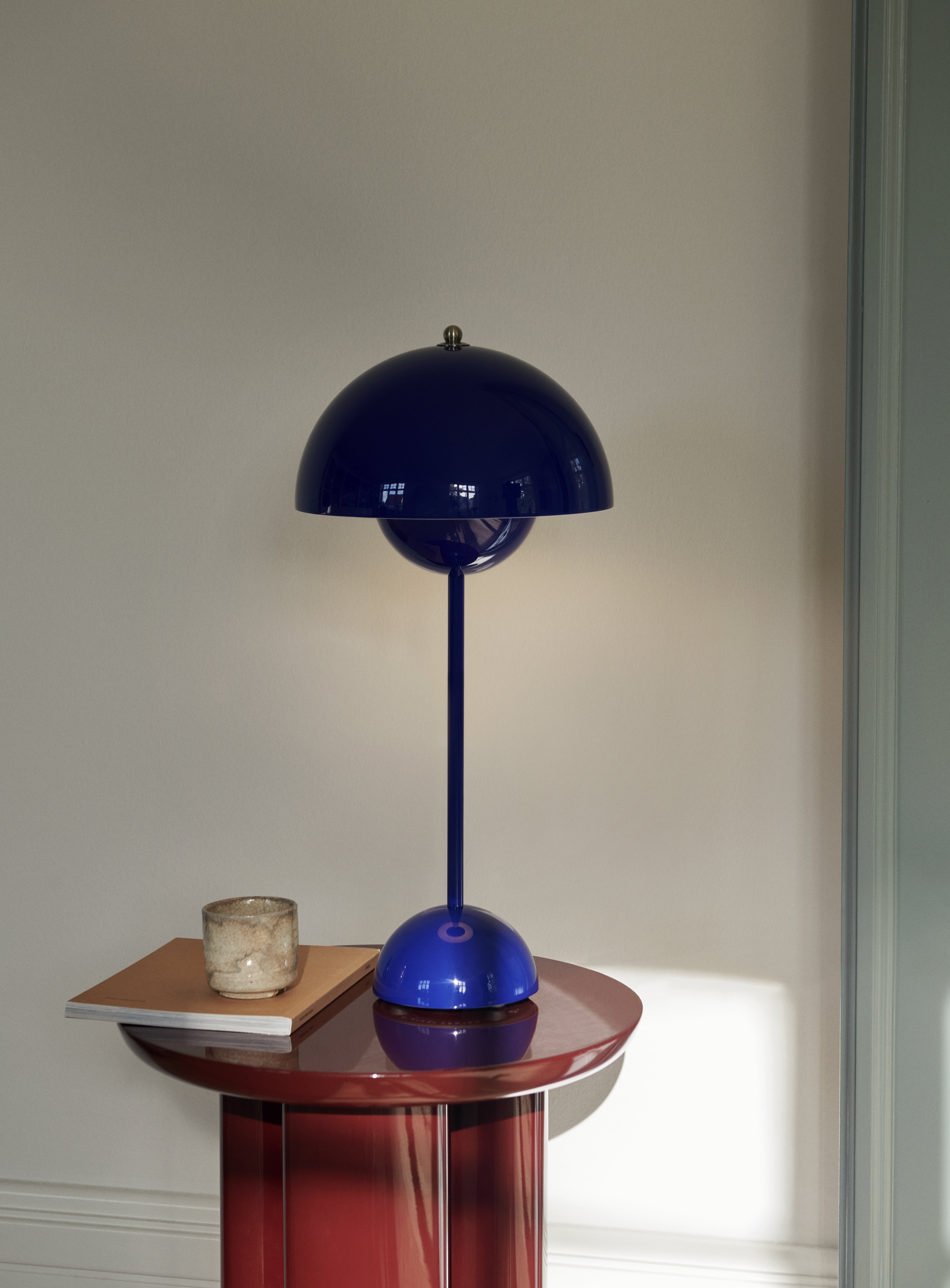 Lampa stołowa FLOWERPOT VP3 kobaltowy