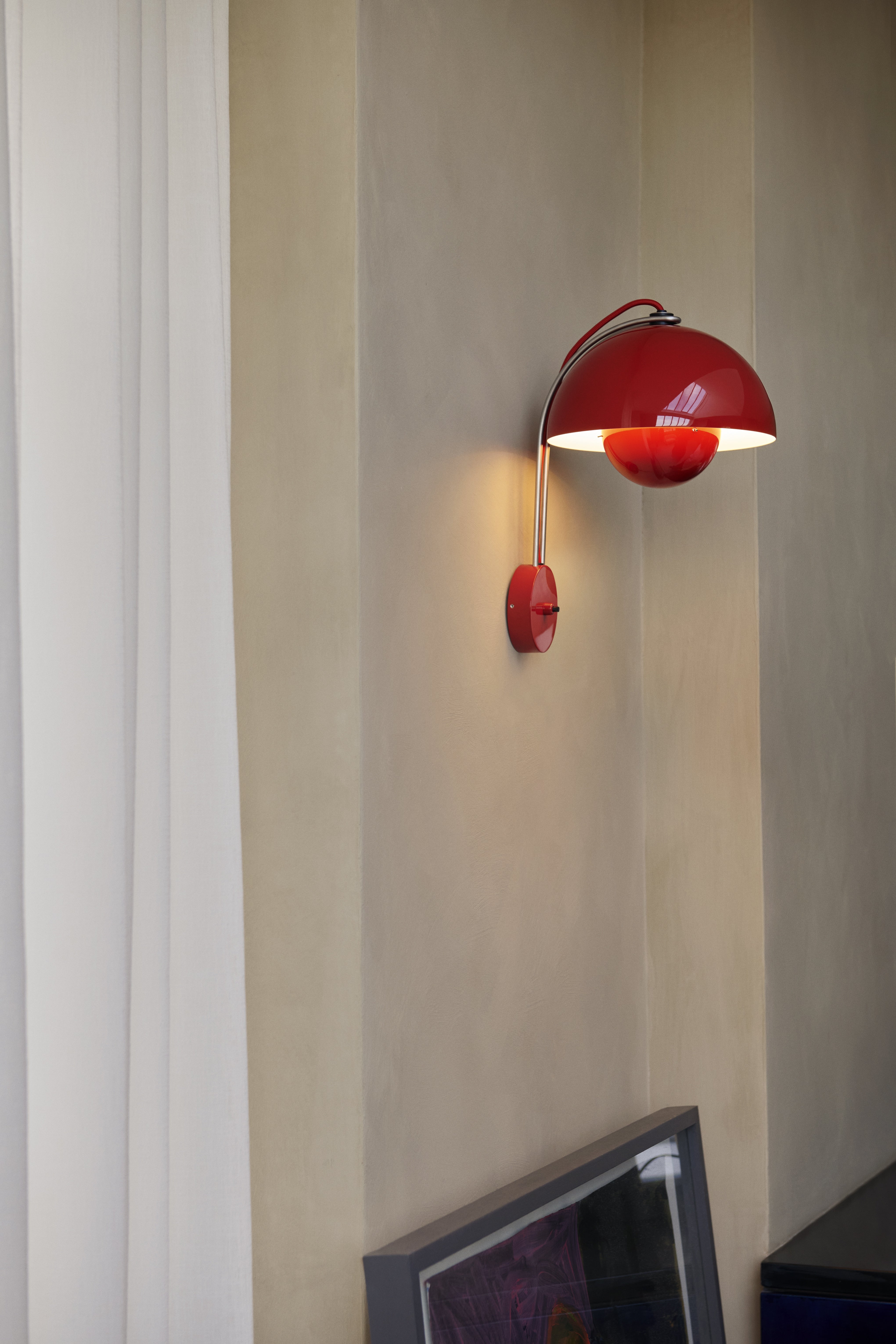 Lampa ścienna FLOWERPOT VP8 chromowany