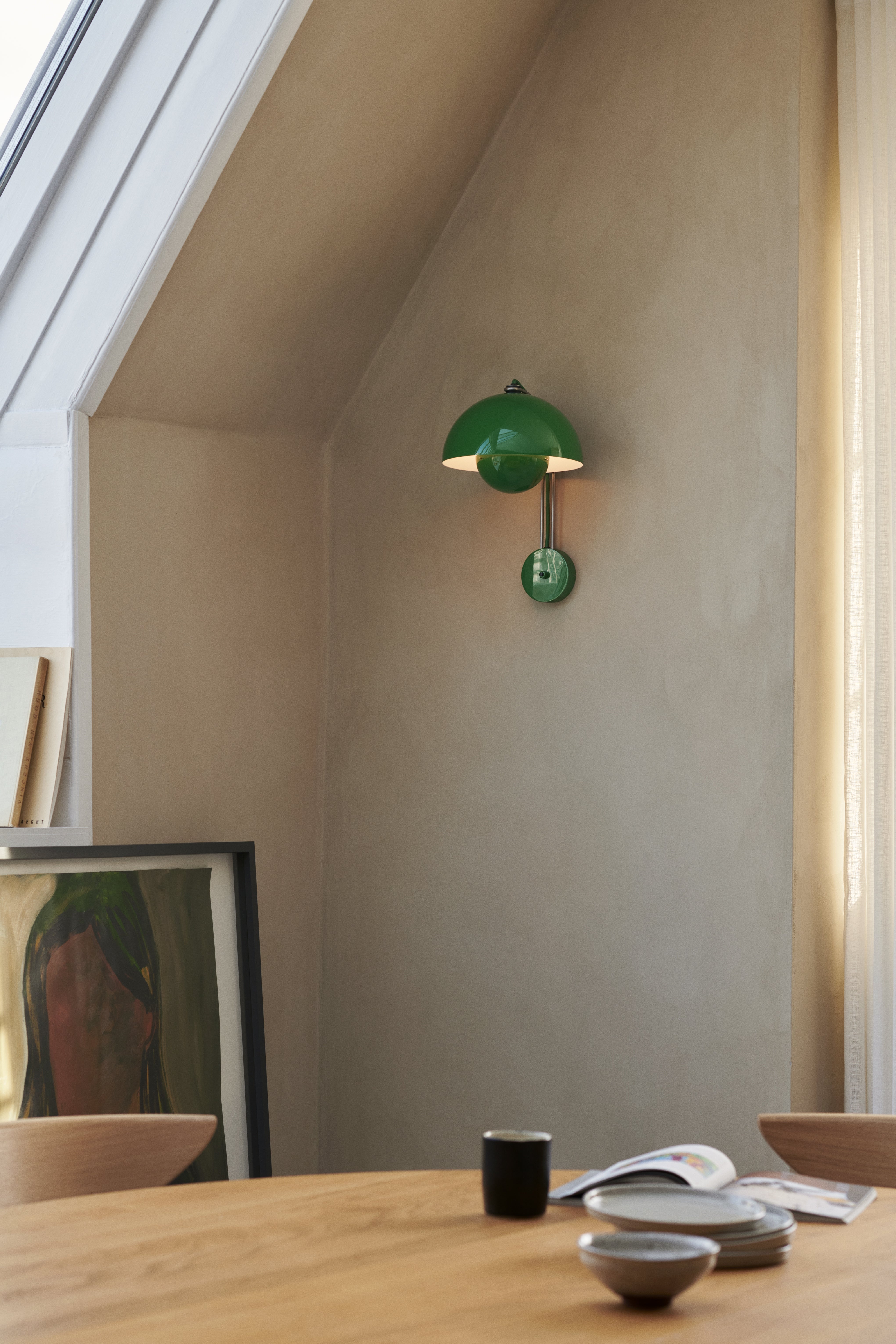 Lampa ścienna FLOWERPOT VP8 chromowany