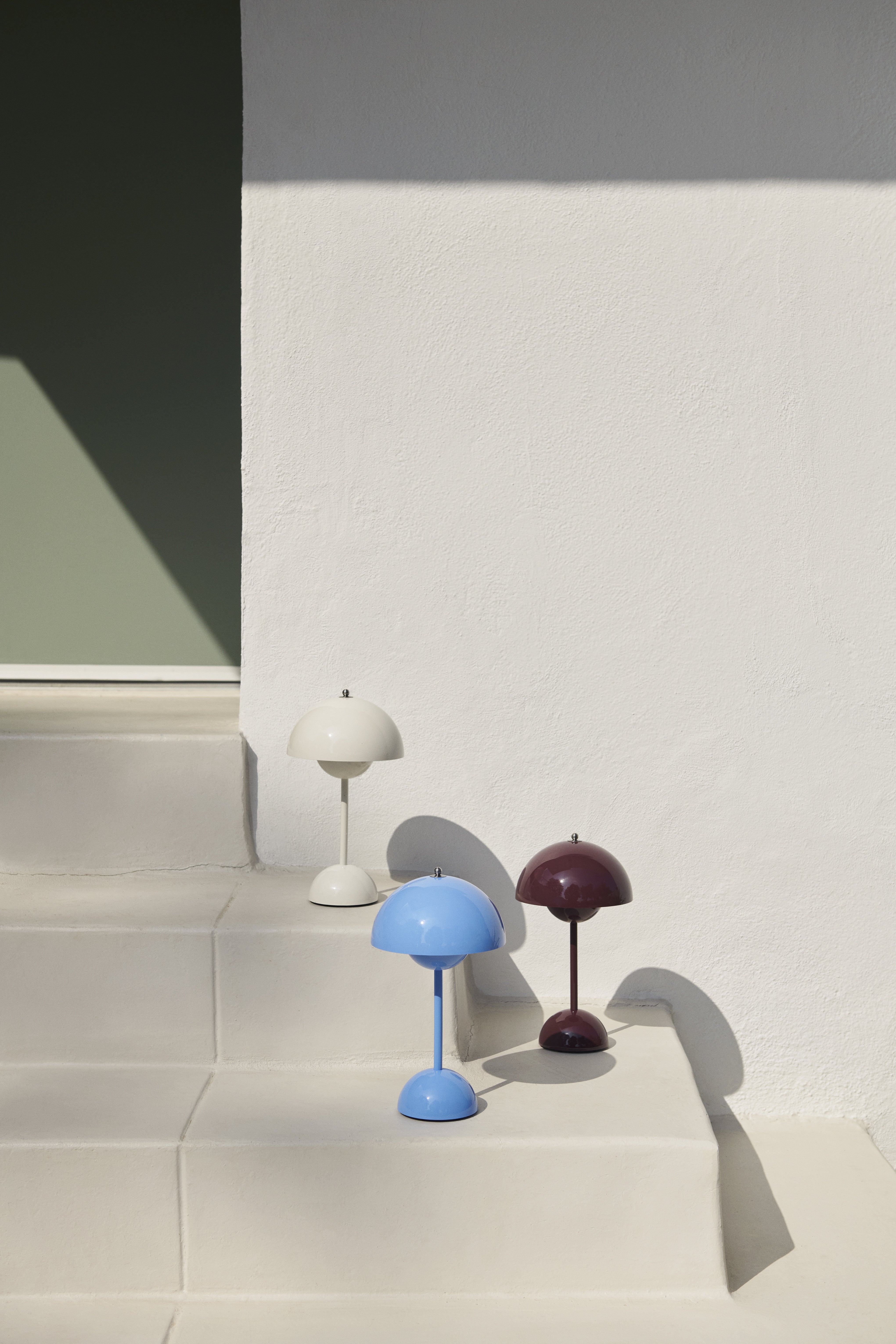 Lampa przenośna FLOWERPOT VP9 błękitny