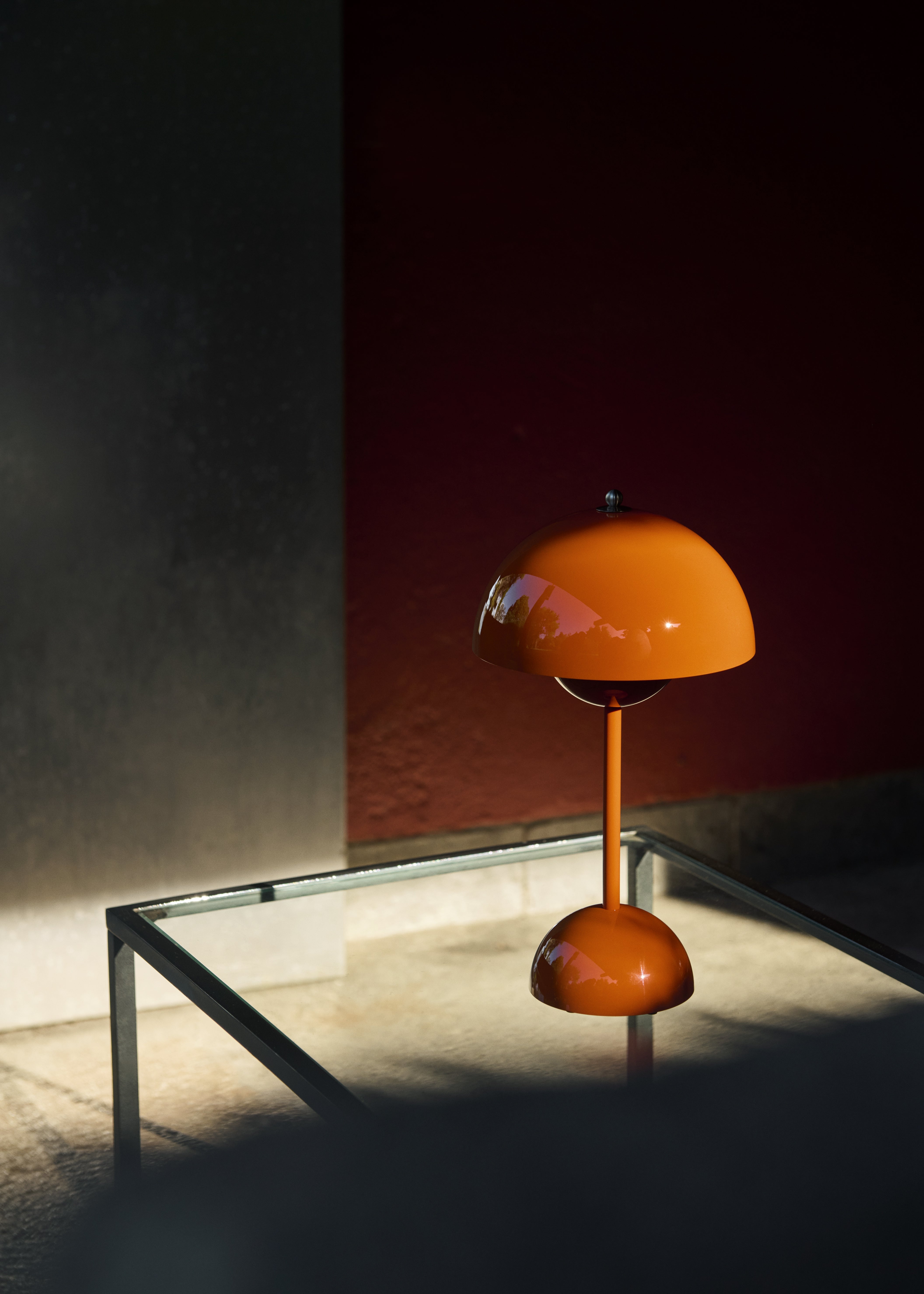 Lampa przenośna FLOWERPOT VP9 pomarańczowy