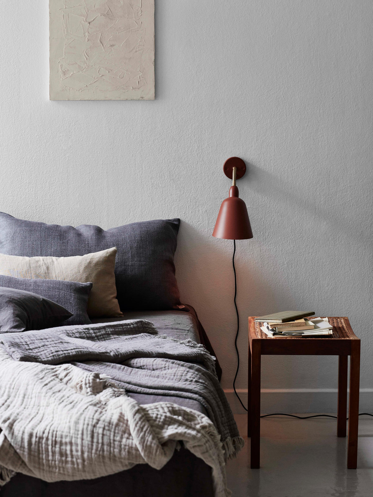 Lampa ścienna BELLEVUE AJ9 czarny z mosiężnym wykończeniem
