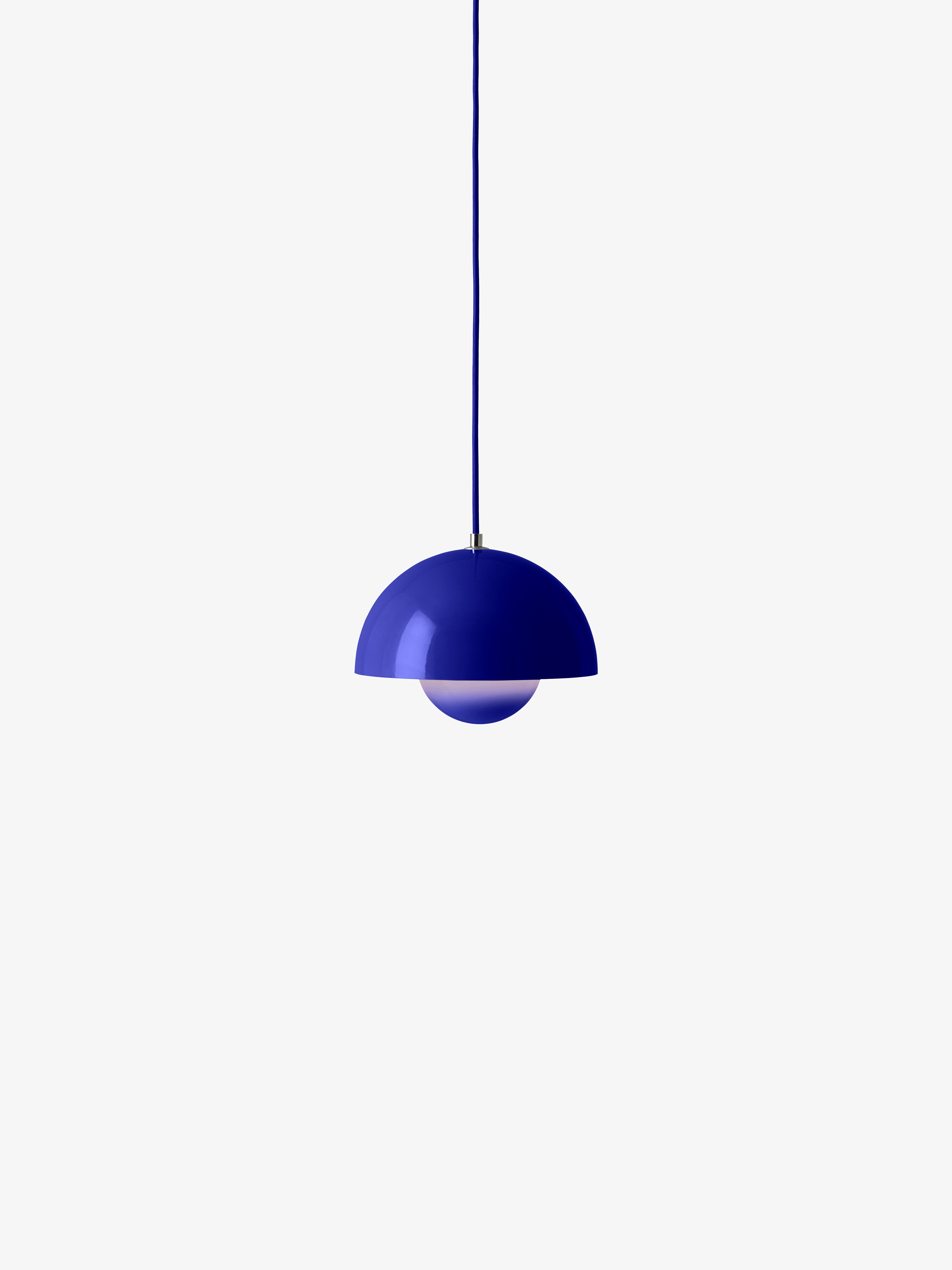 Lampa wisząca FLOWERPOT kobaltowy