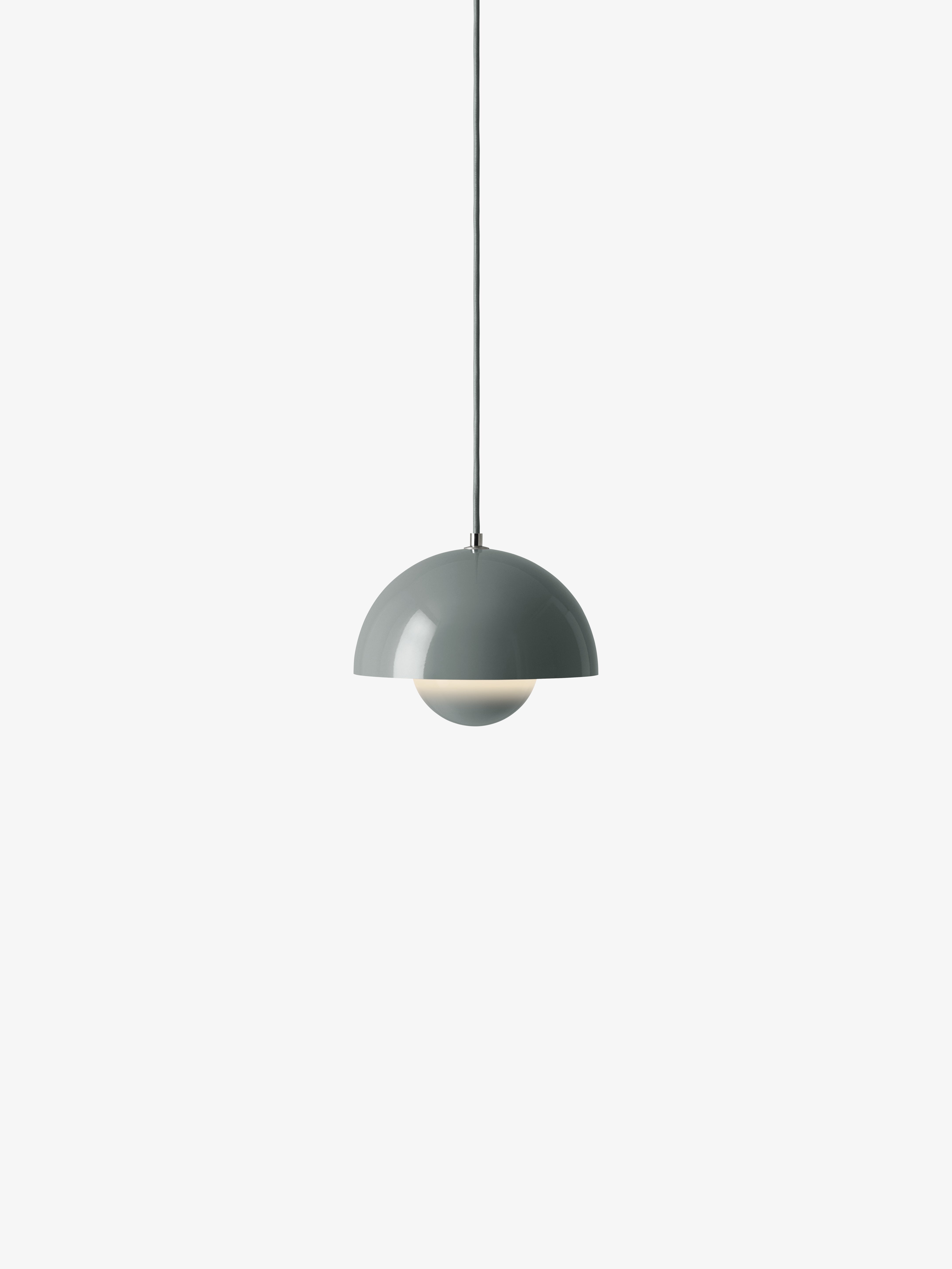 Lampa wisząca FLOWERPOT szaroniebieski
