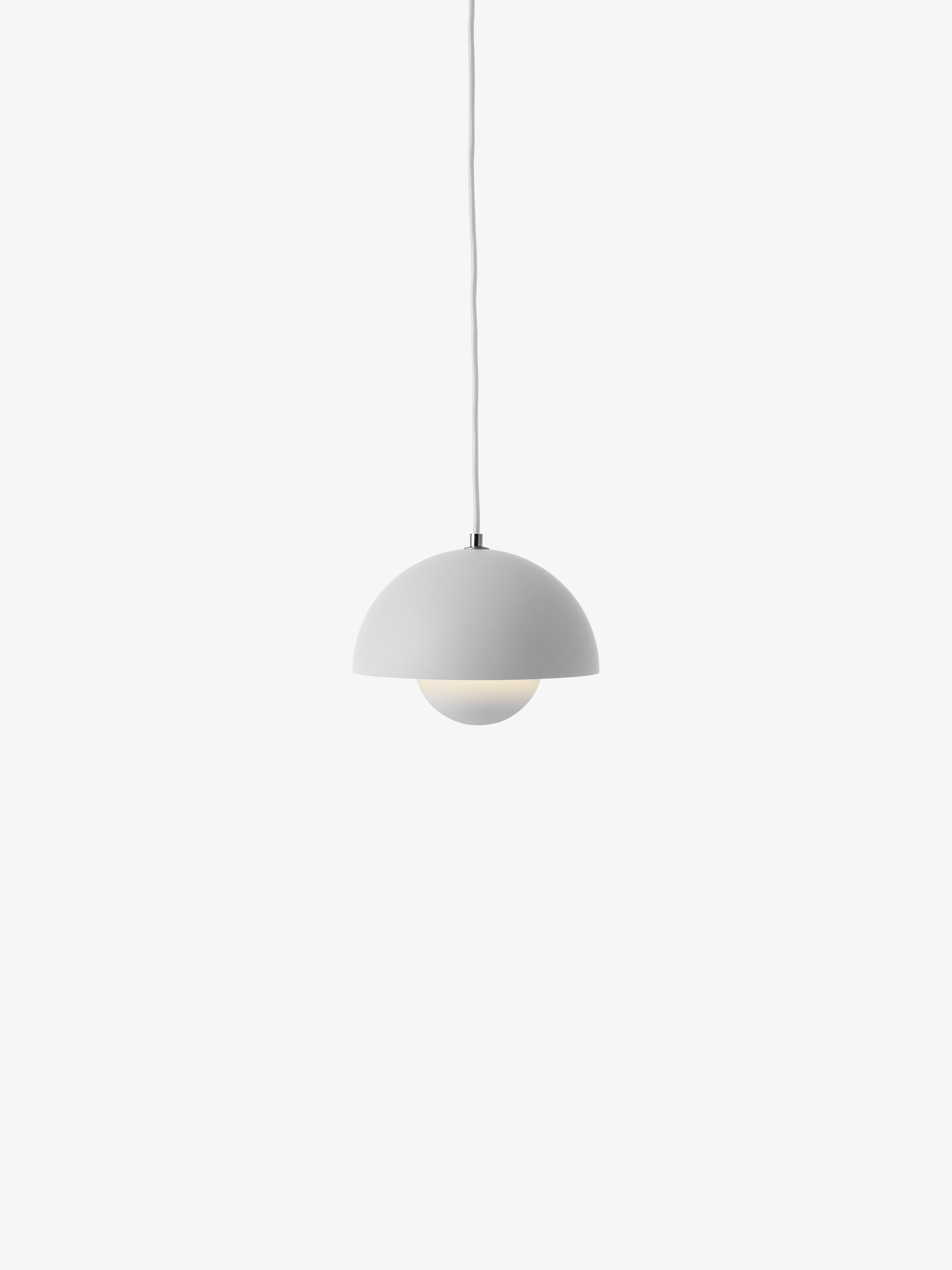 Lampa wisząca FLOWERPOT matowy jasnoszary