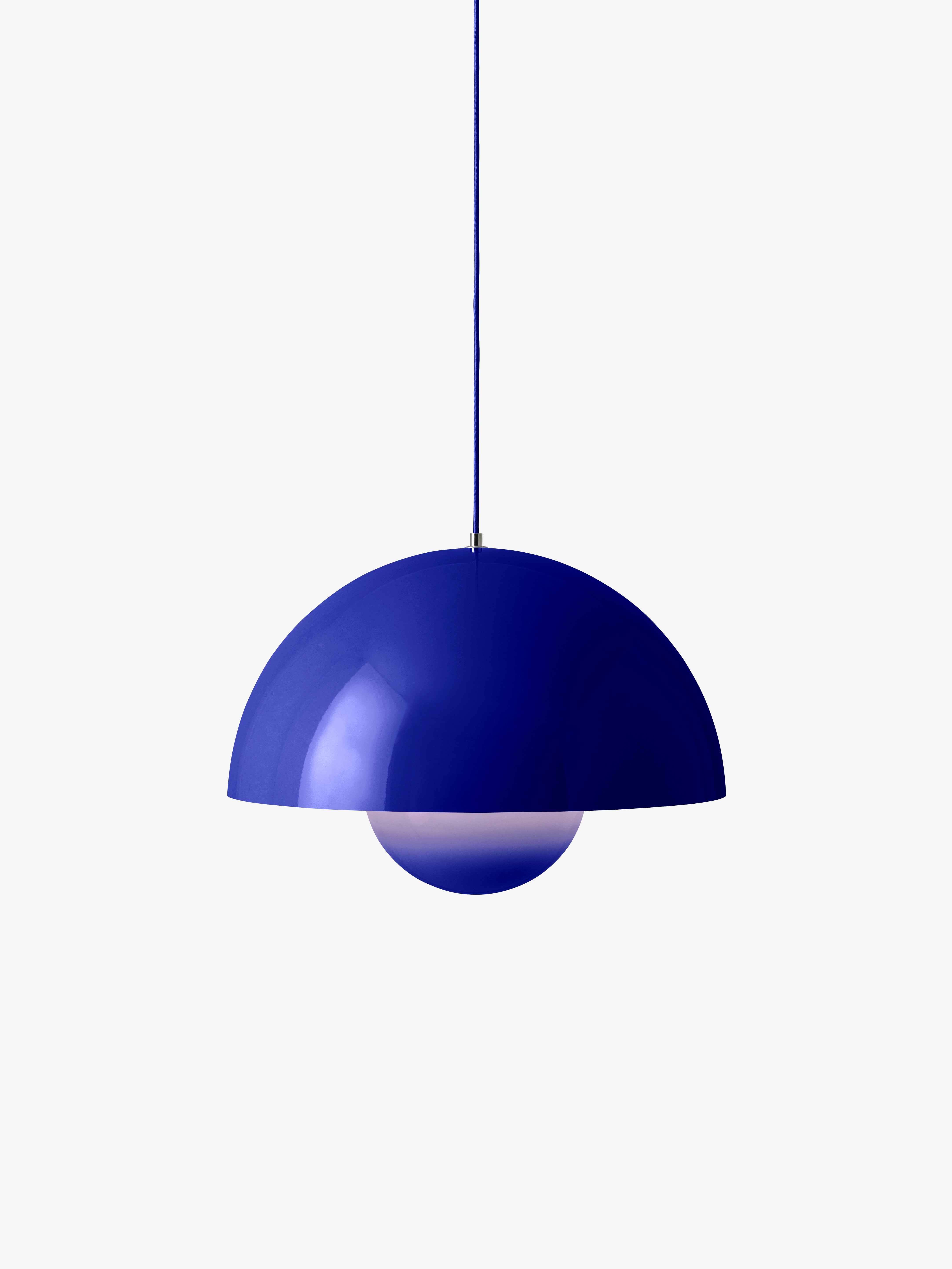 Lampa wisząca FLOWERPOT kobaltowy