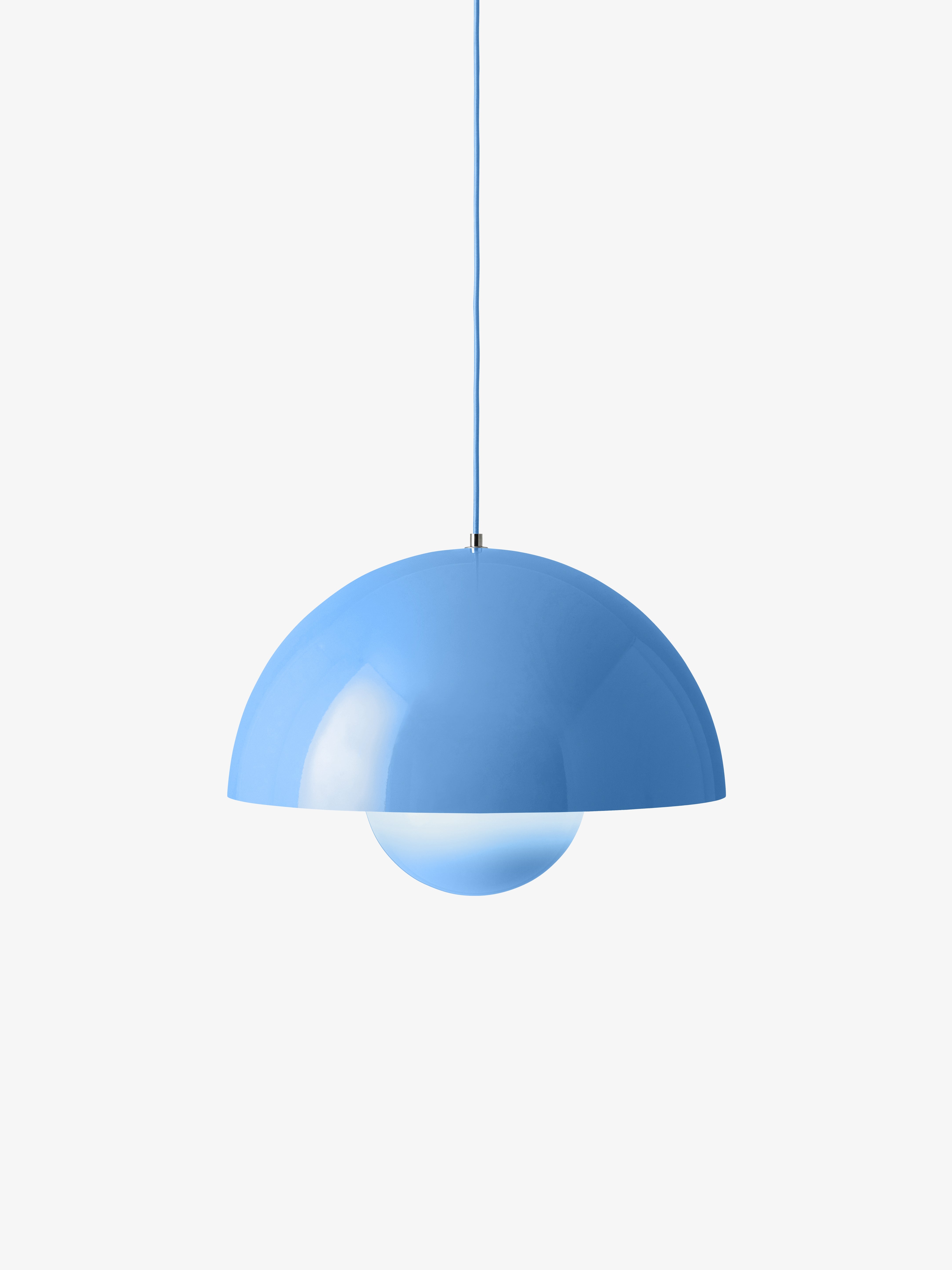 Lampa wisząca FLOWERPOT błękitny