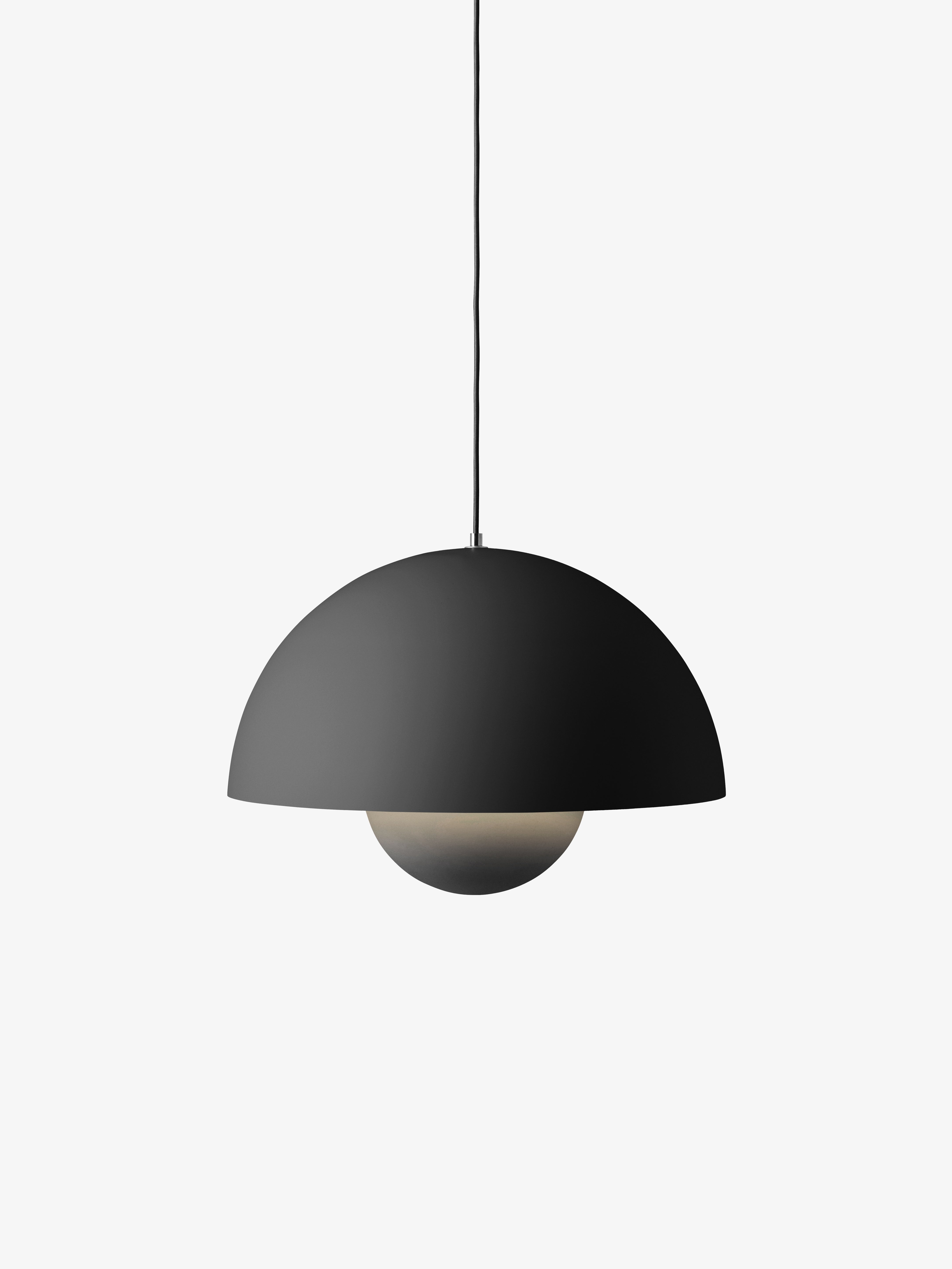 Lampa wisząca FLOWERPOT matowy czarny