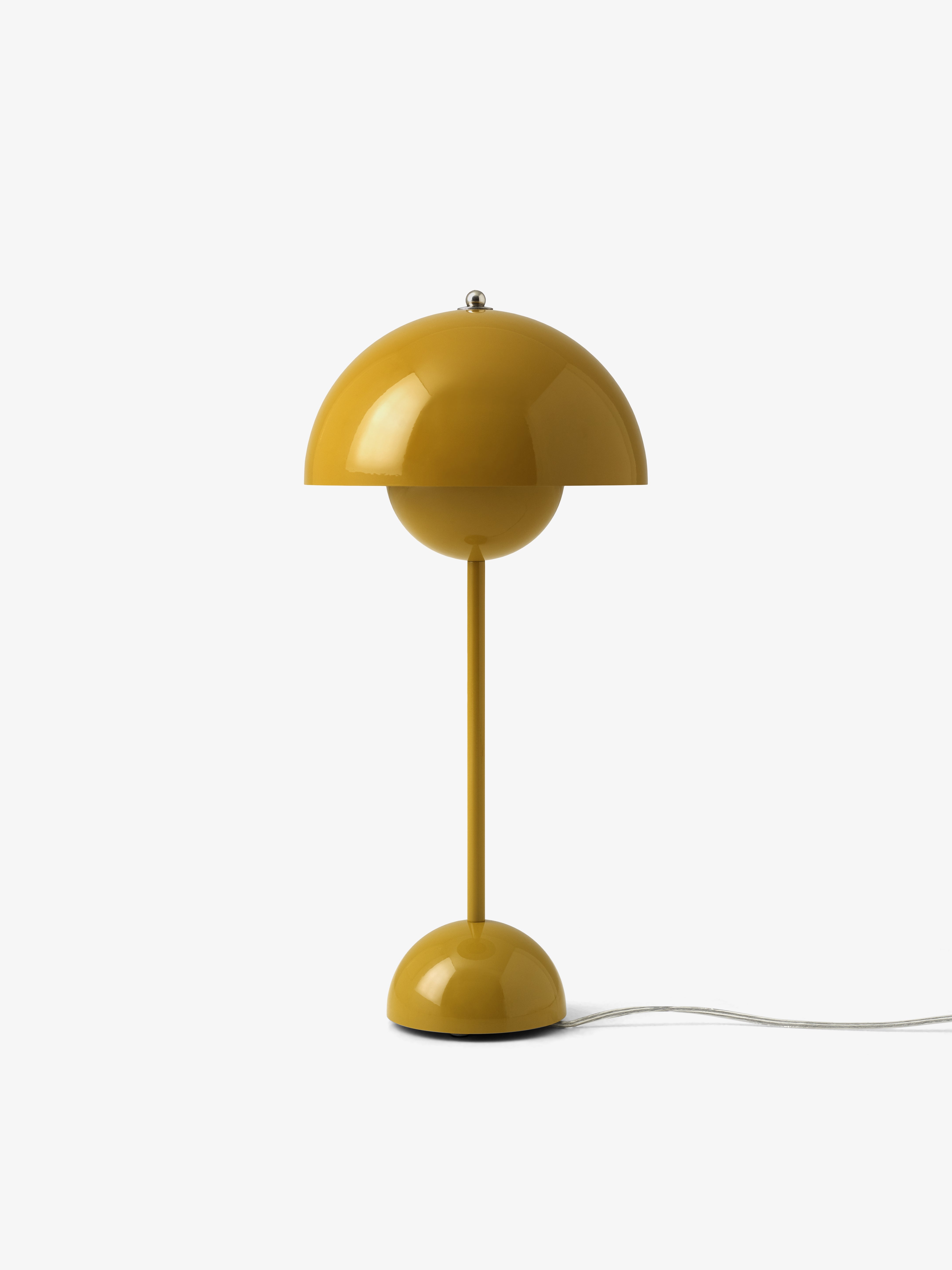 Lampa stołowa FLOWERPOT VP3 musztardowy