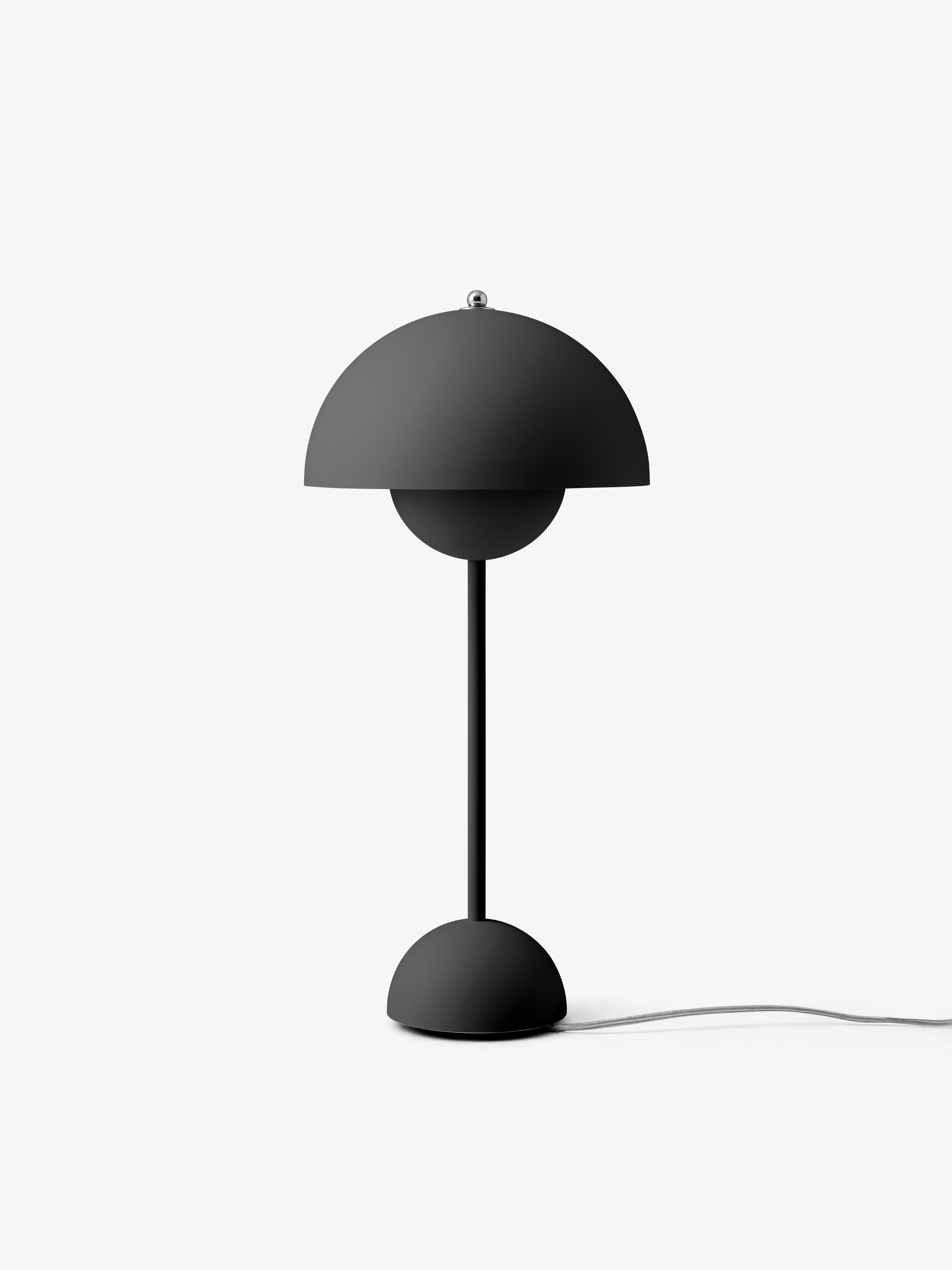 Lampa stołowa FLOWERPOT VP3 matowy czarny