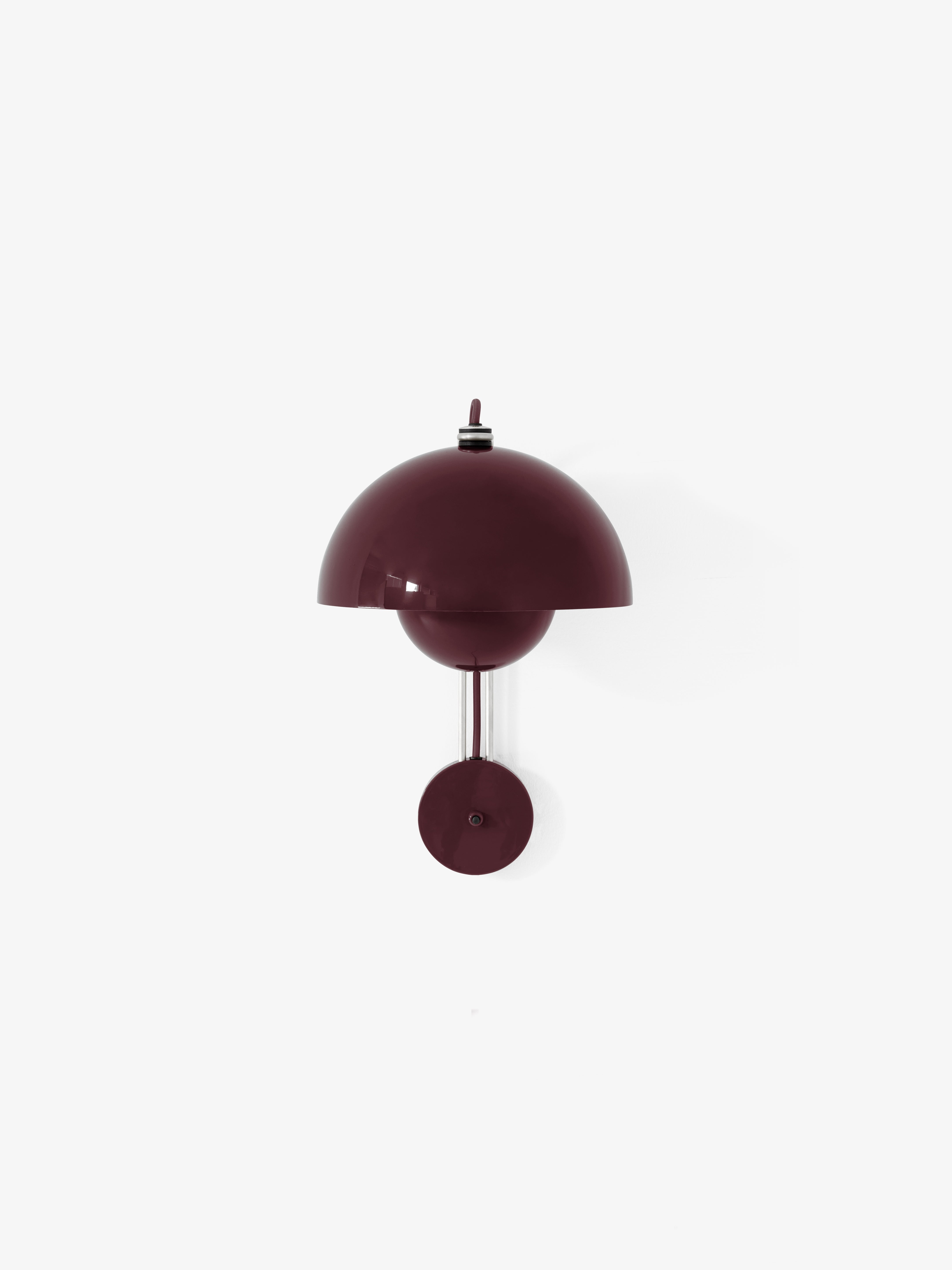 Lampa ścienna FLOWERPOT VP8 ciemna śliwka