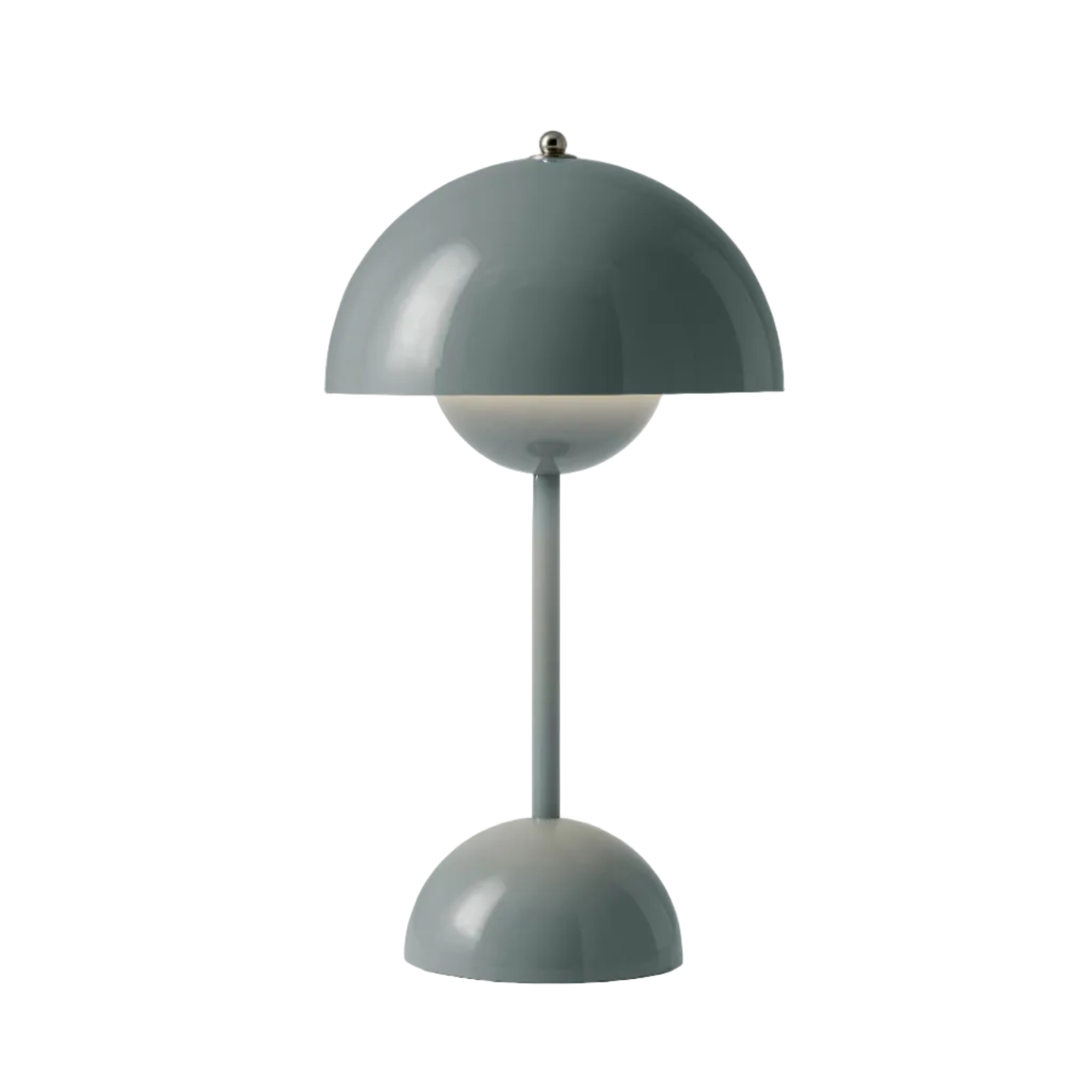 Lampa przenośna FLOWERPOT VP9 szaroniebieski