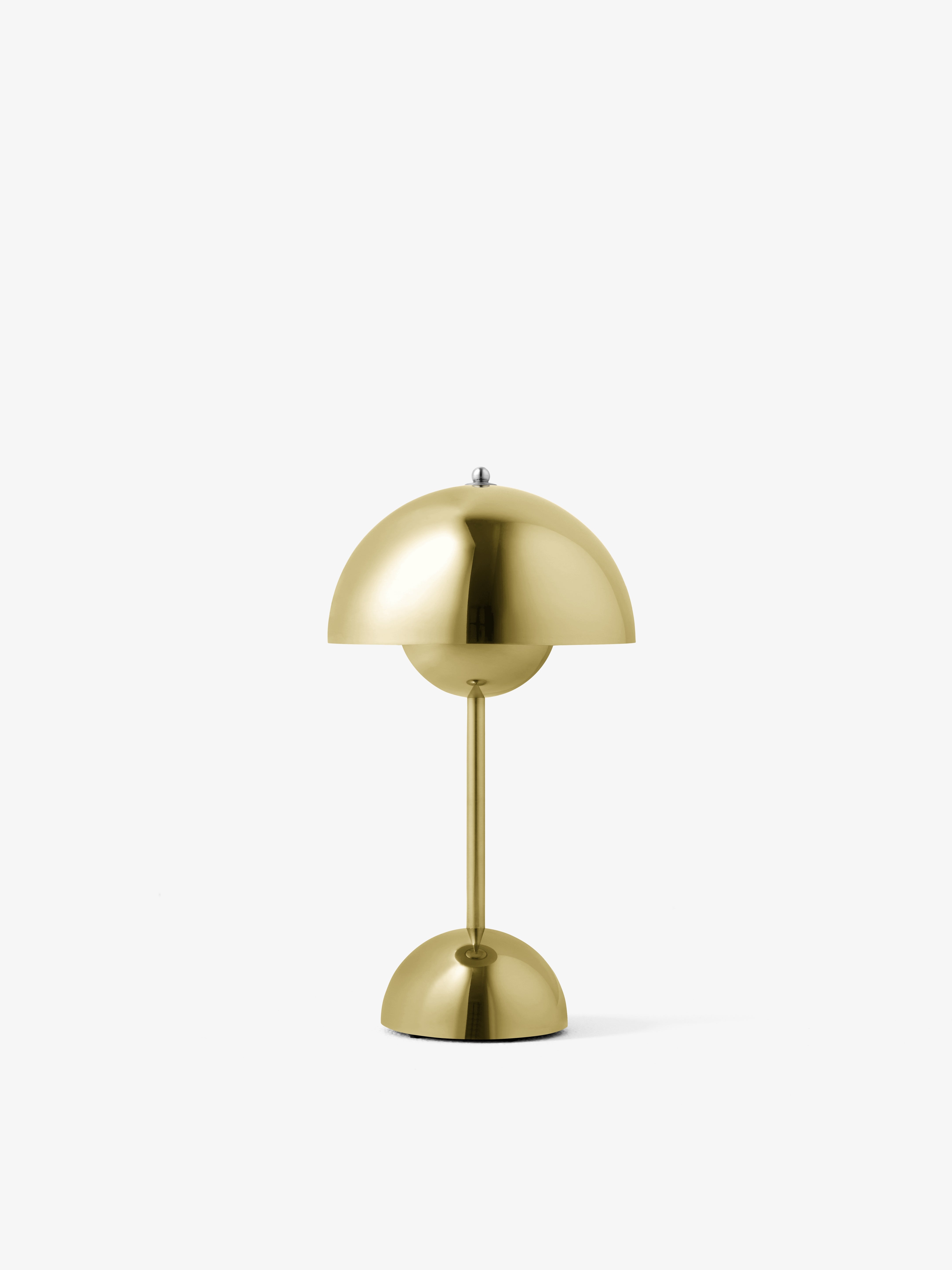 Lampa przenośna FLOWERPOT VP9 mosiężny