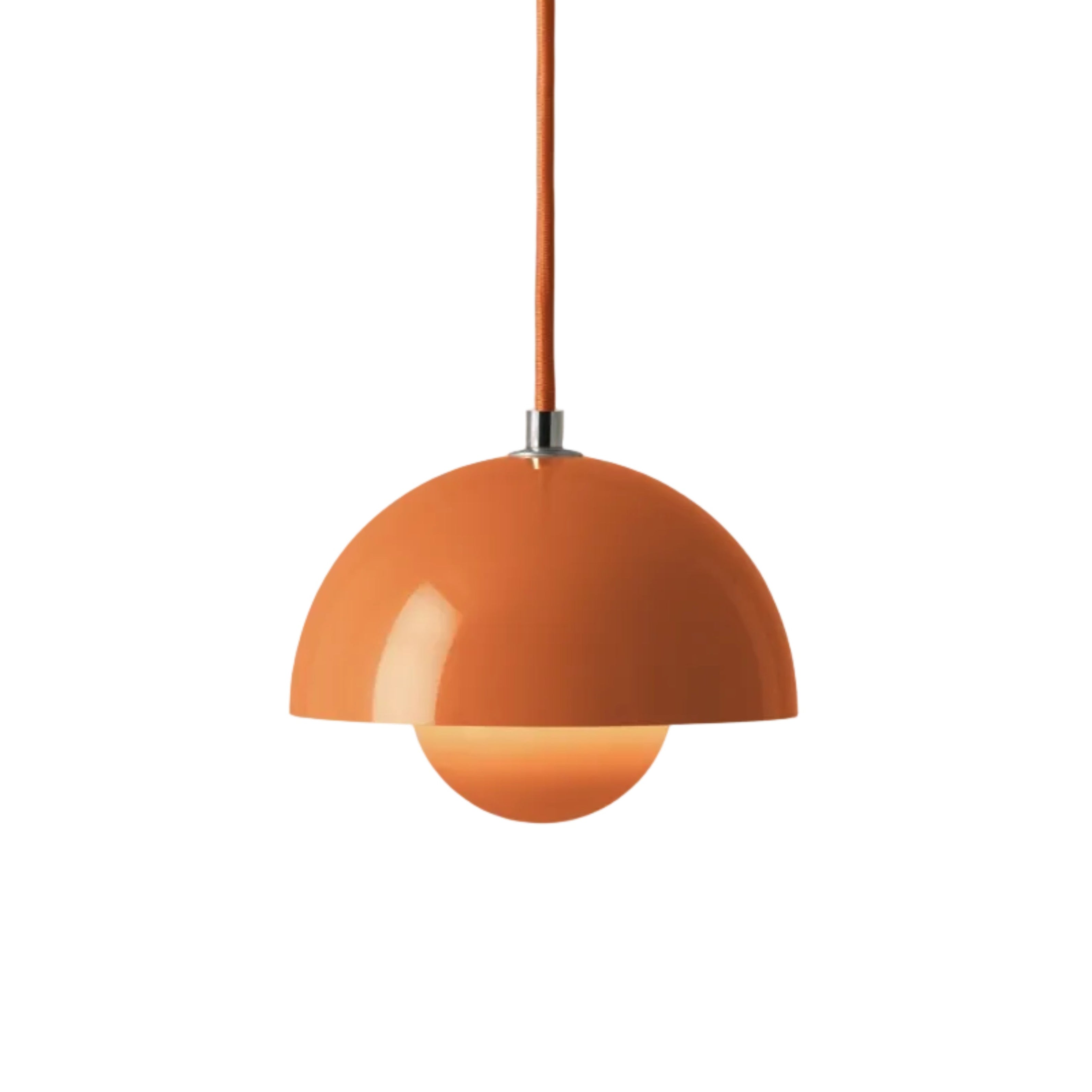 Lampa wisząca FLOWERPOT pomarańczowy