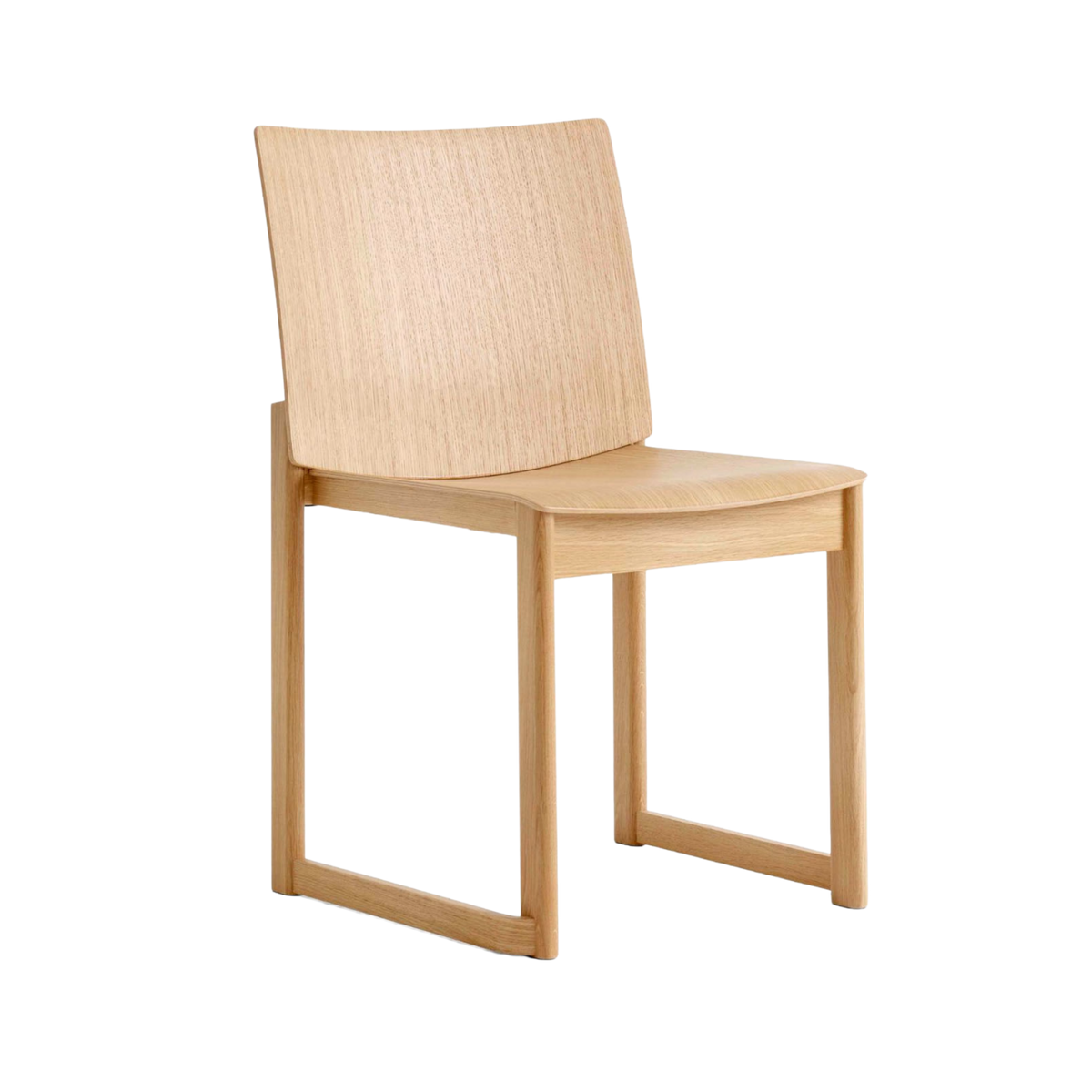 Krzesło ALLWOOD AV35 lakierowany dąb