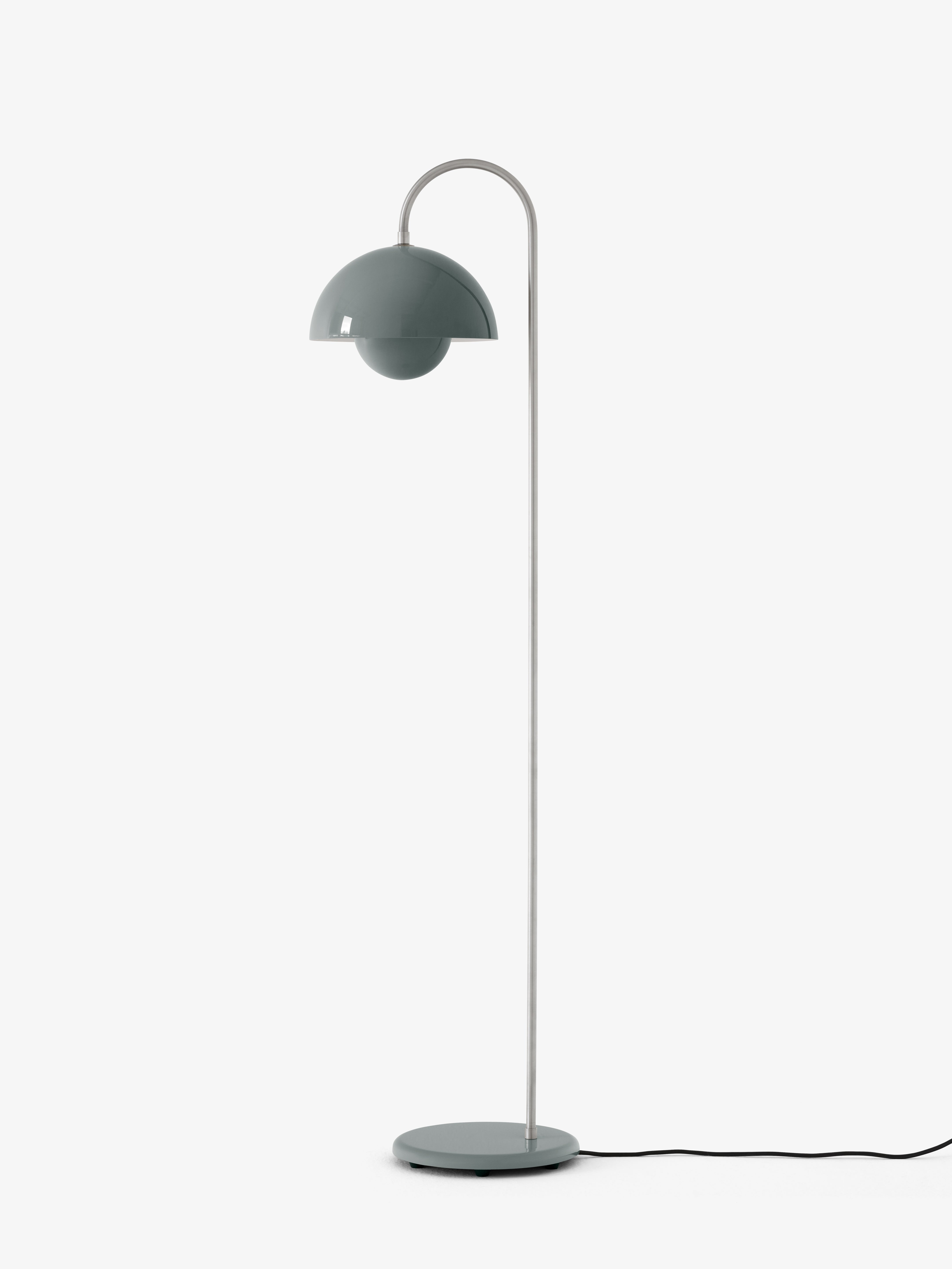 Lampa podłogowa FLOWERPOT VP12 szaroniebieski