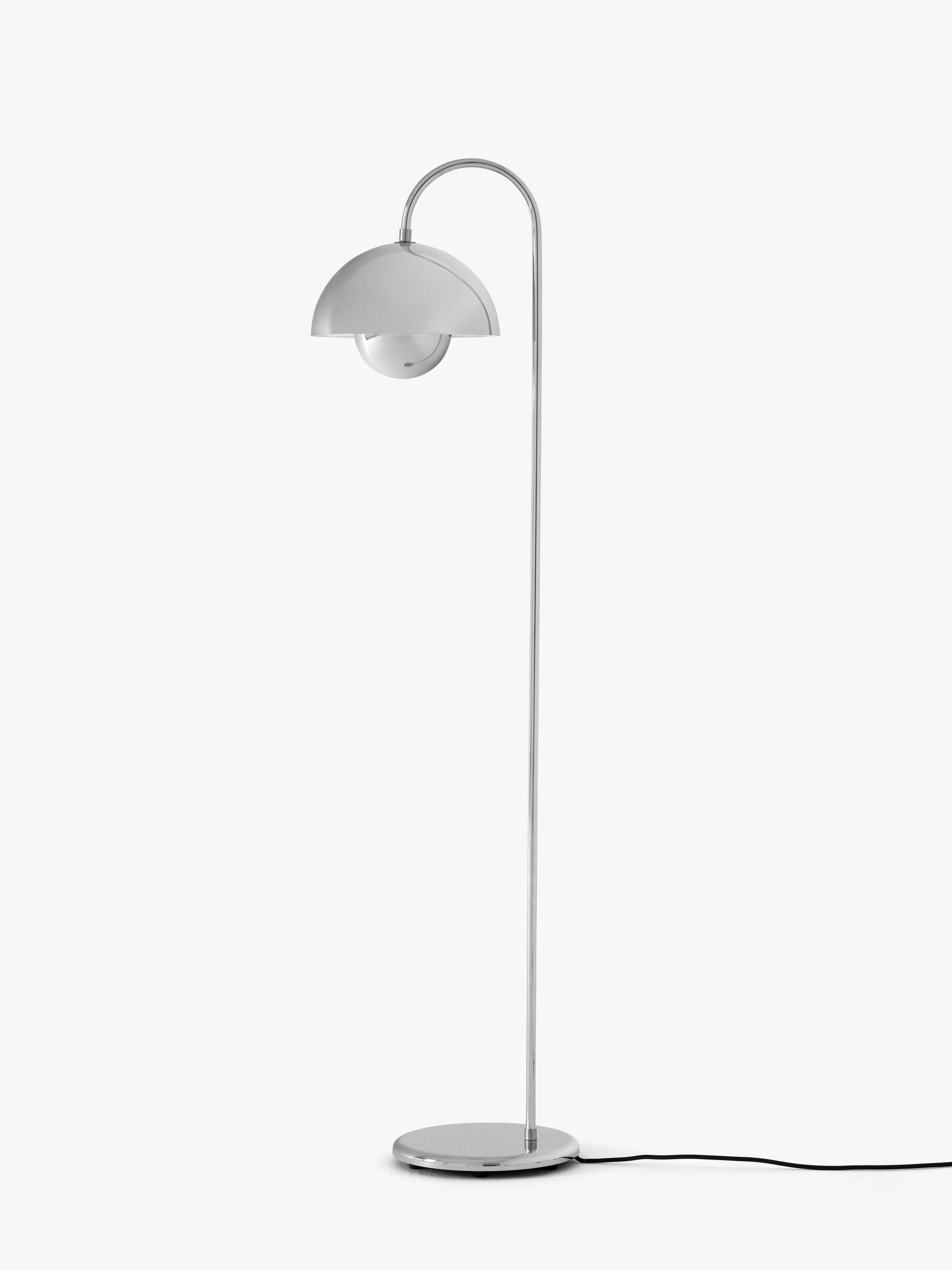 Lampa podłogowa FLOWERPOT VP12 chromowany