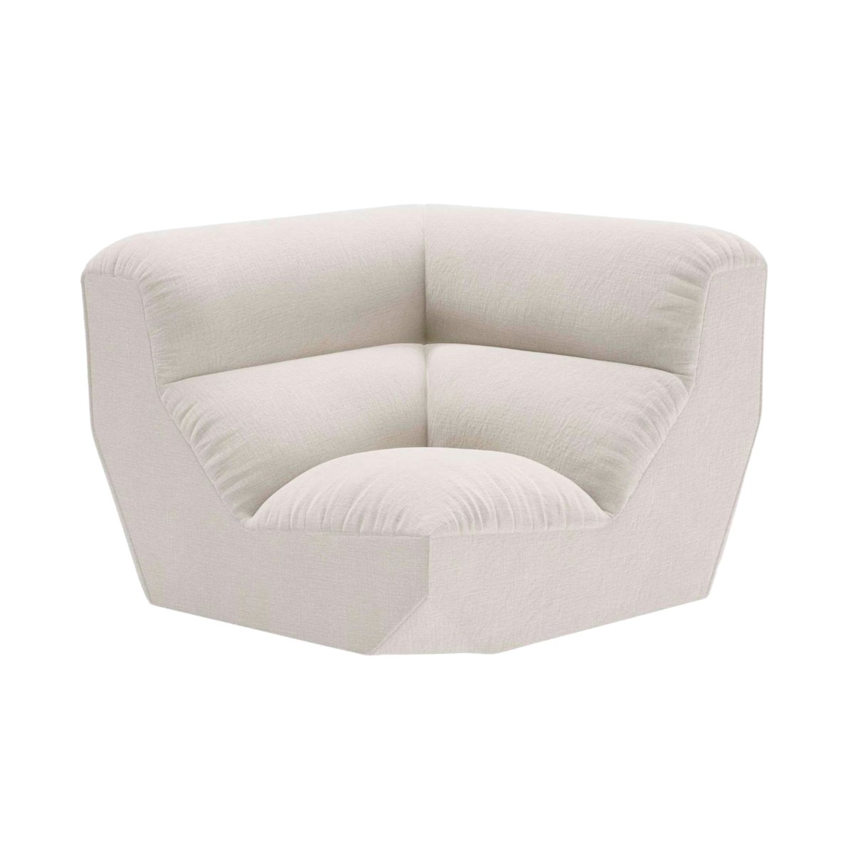 Sofa modułowa HI LO AV55 - moduł narożny tapicerowany