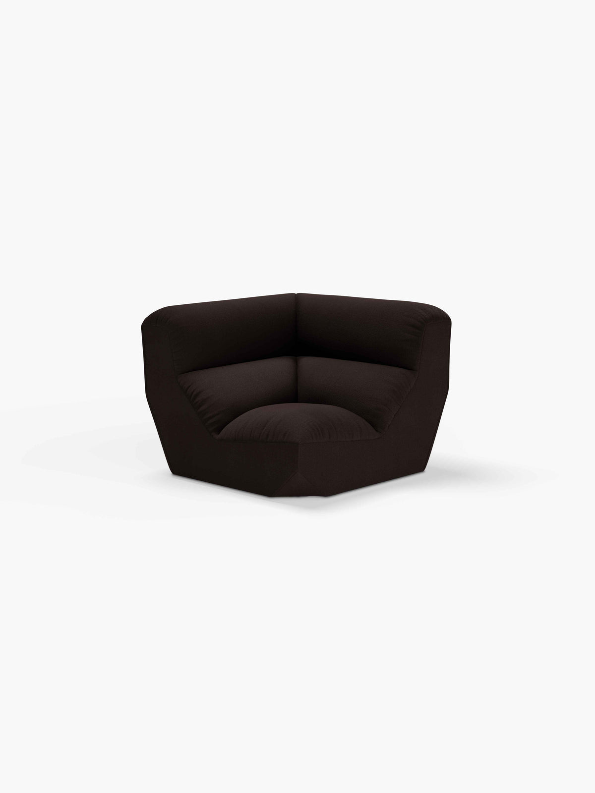 Sofa modułowa HI LO AV55 - moduł narożny tapicerowany