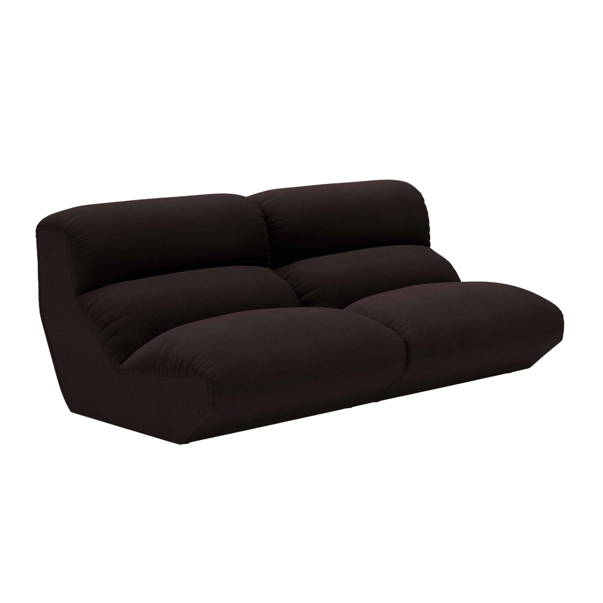 Sofa modułowa 3-osobowa HI LO czekoladowy