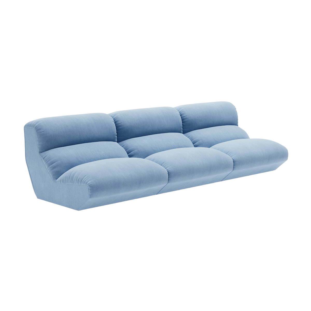 Sofa modułowa 4-osobowa HI LO błękitny