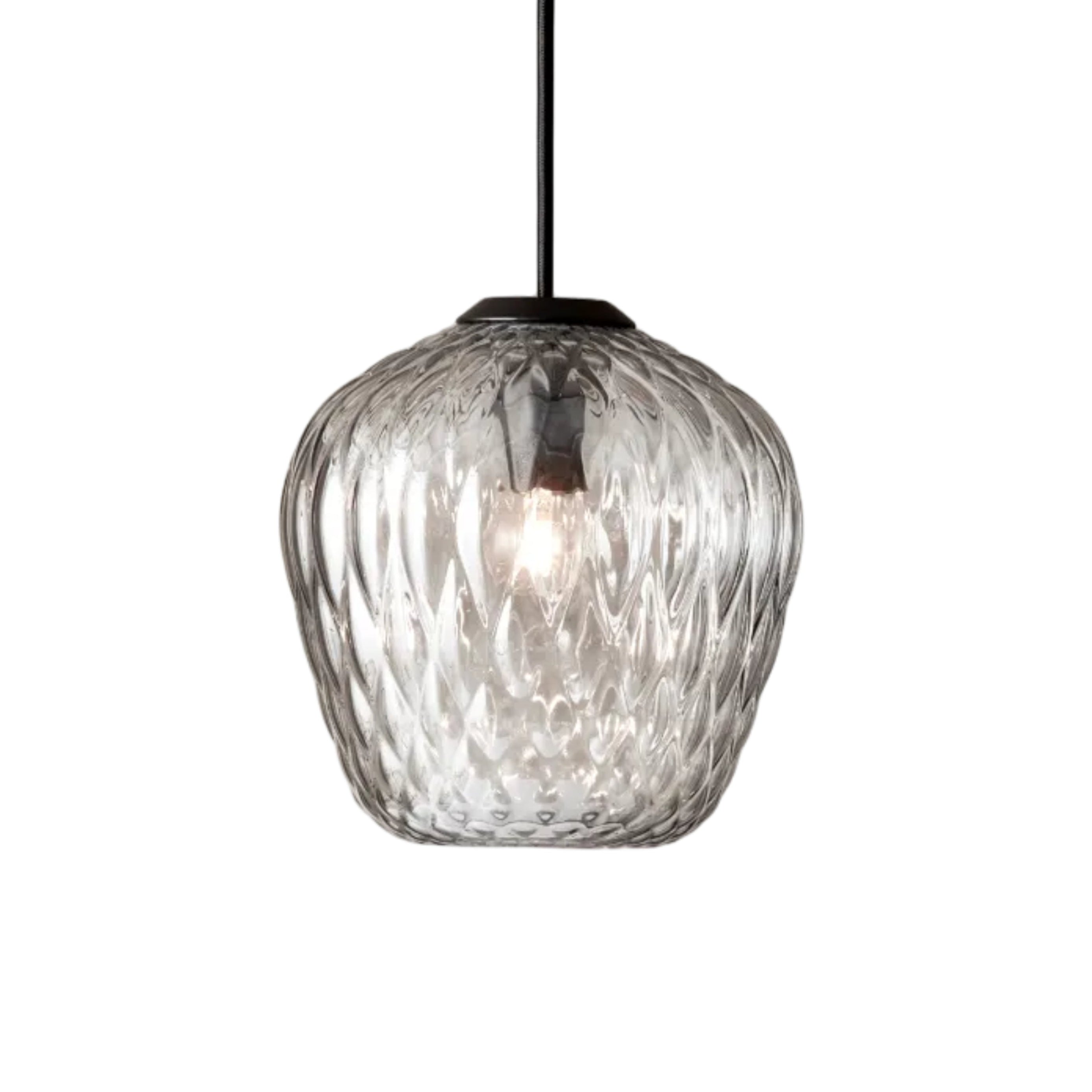 Lampa wisząca BLOWN połyskujący klosz