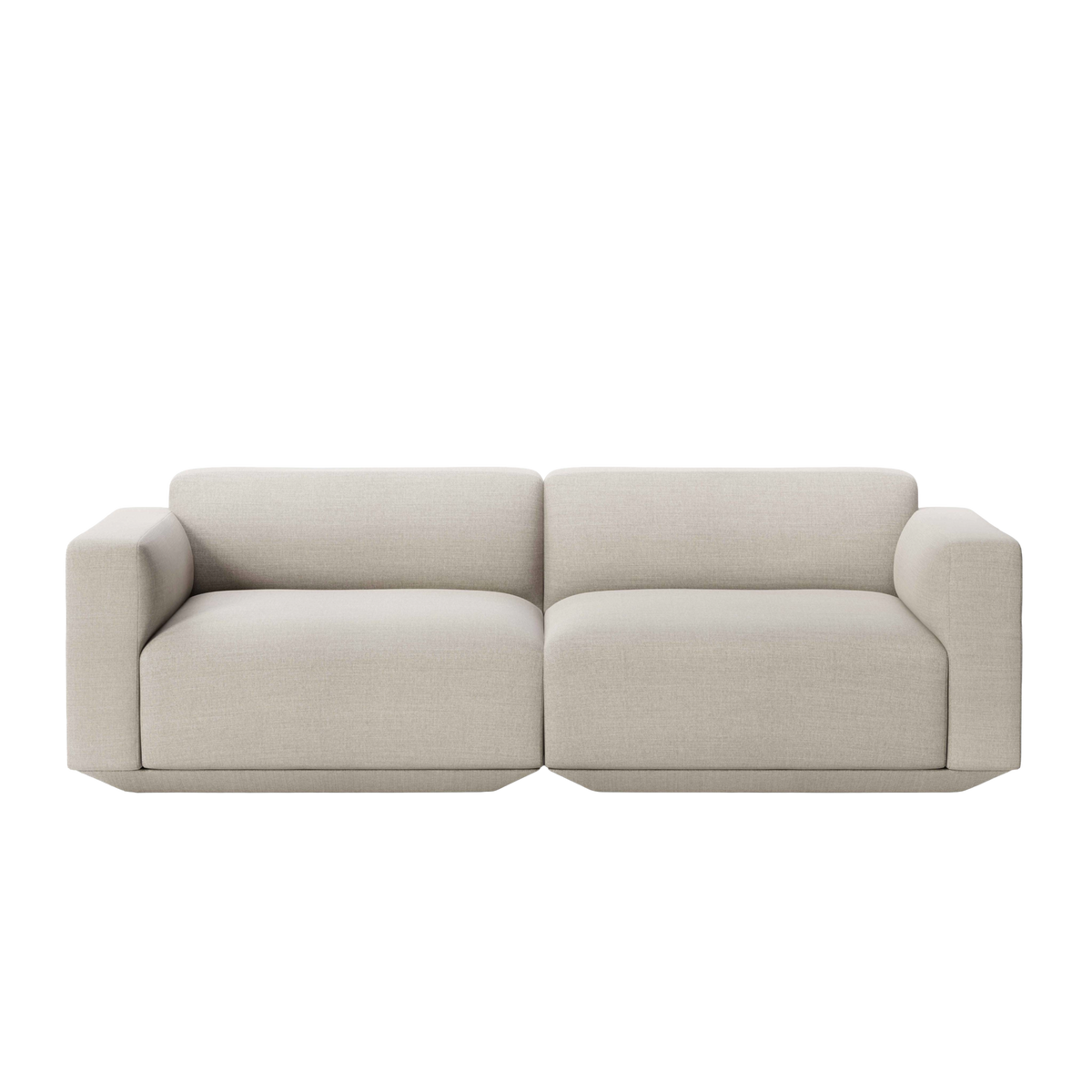 Sofa modułowa 3-osobowa DEVELIUS kremowy