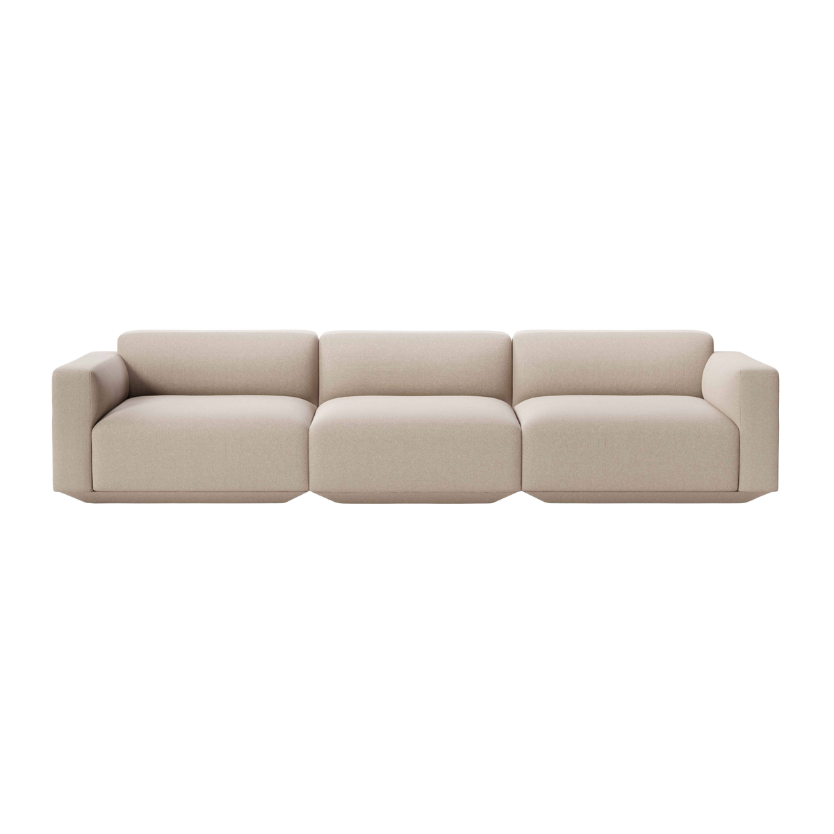 Sofa modułowa 4-osobowa DEVELIUS beżowy