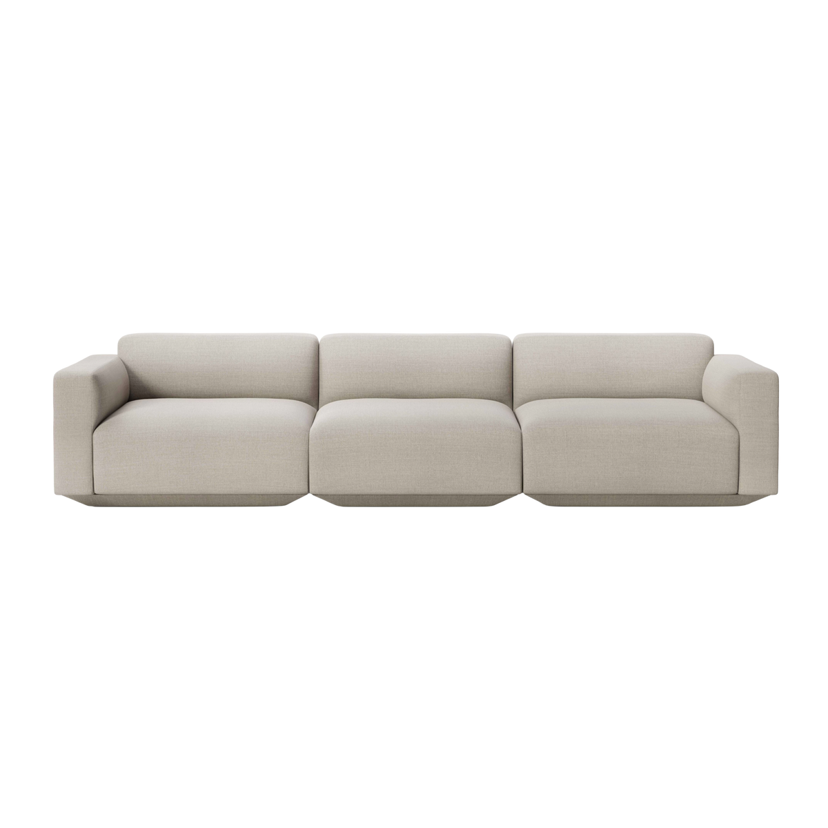 Sofa modułowa 4-osobowa DEVELIUS kremowy