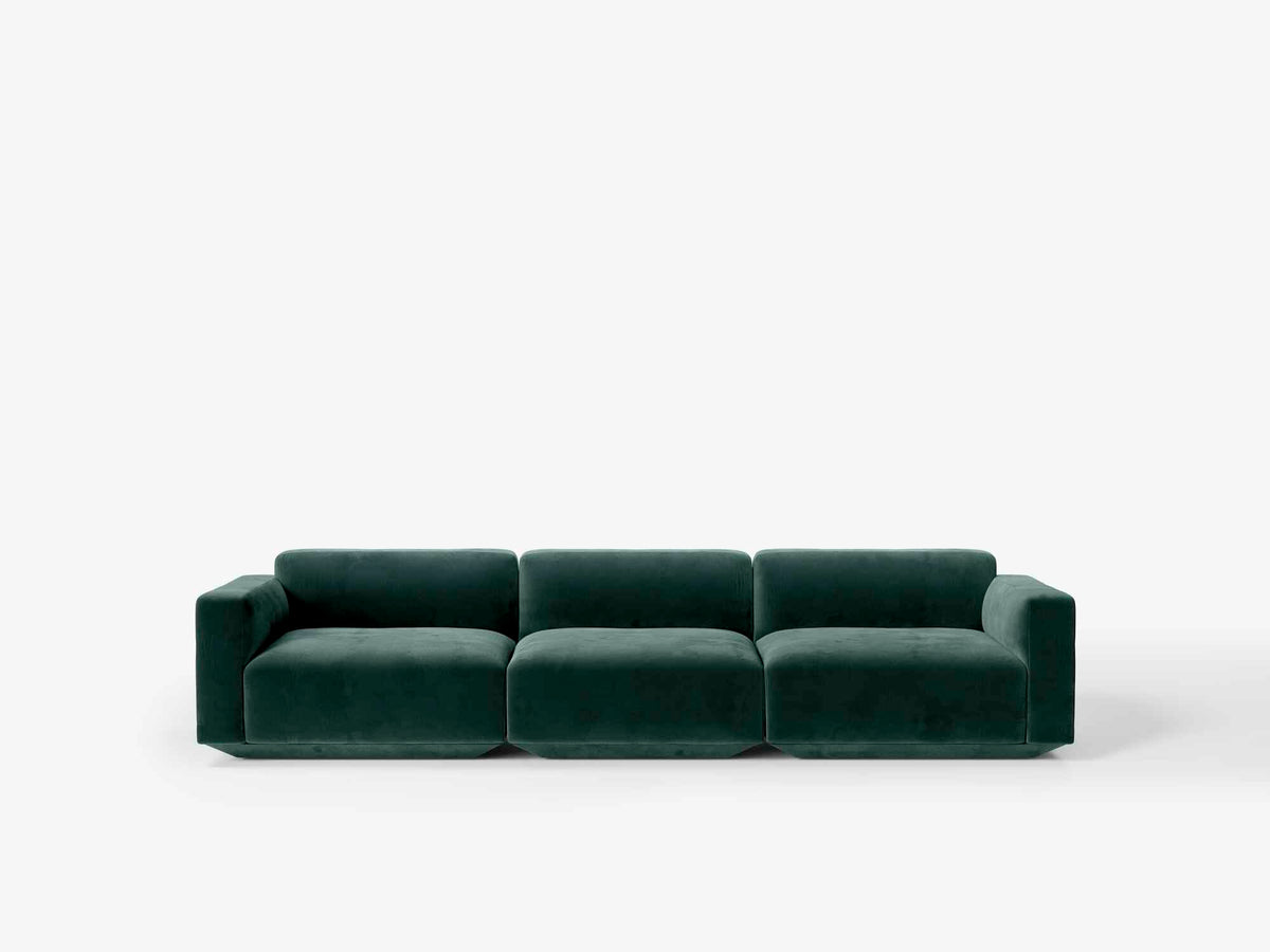 Sofa modułowa 4-osobowa DEVELIUS tapicerowana