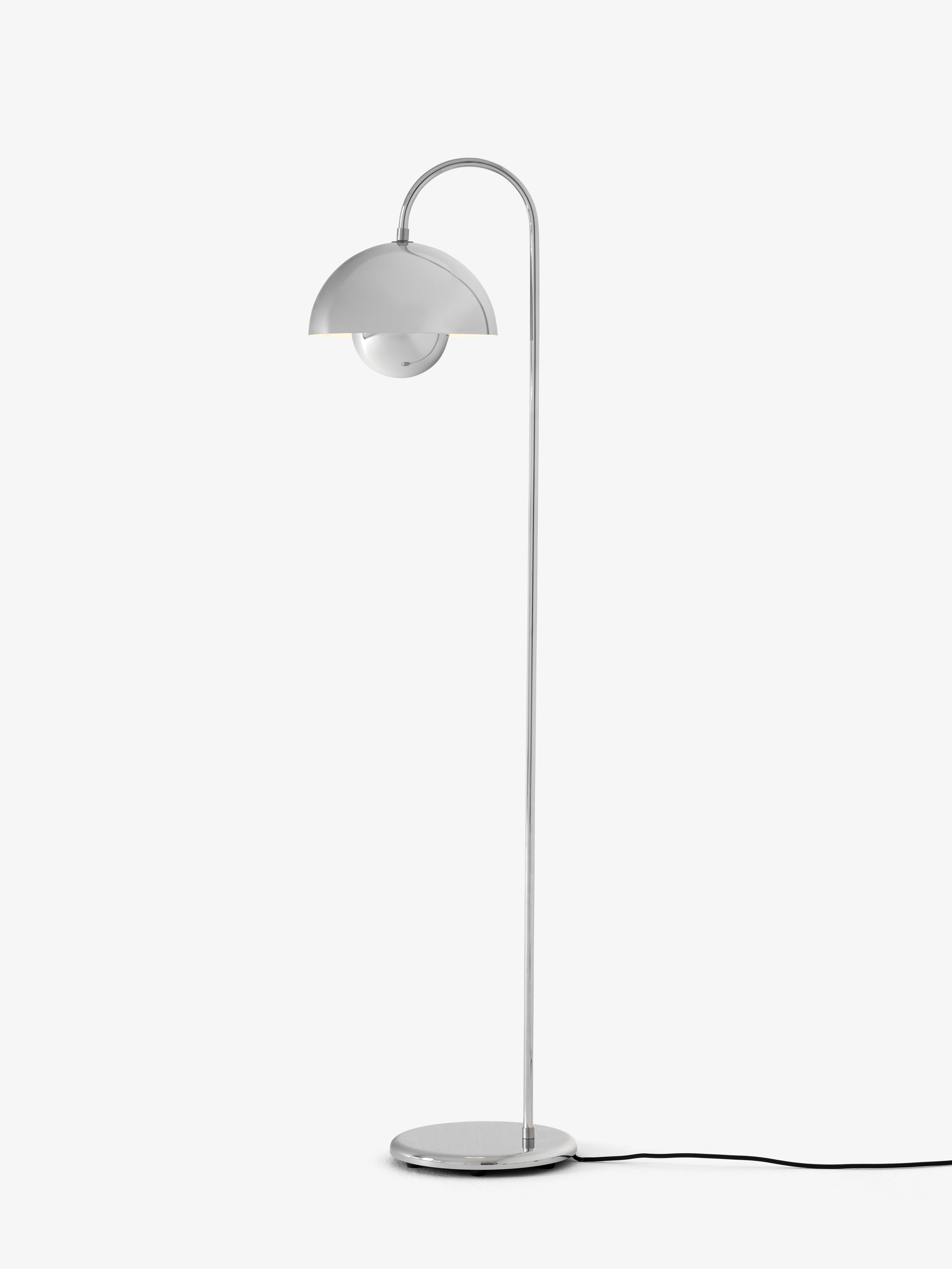 Lampa podłogowa FLOWERPOT VP12 chromowany