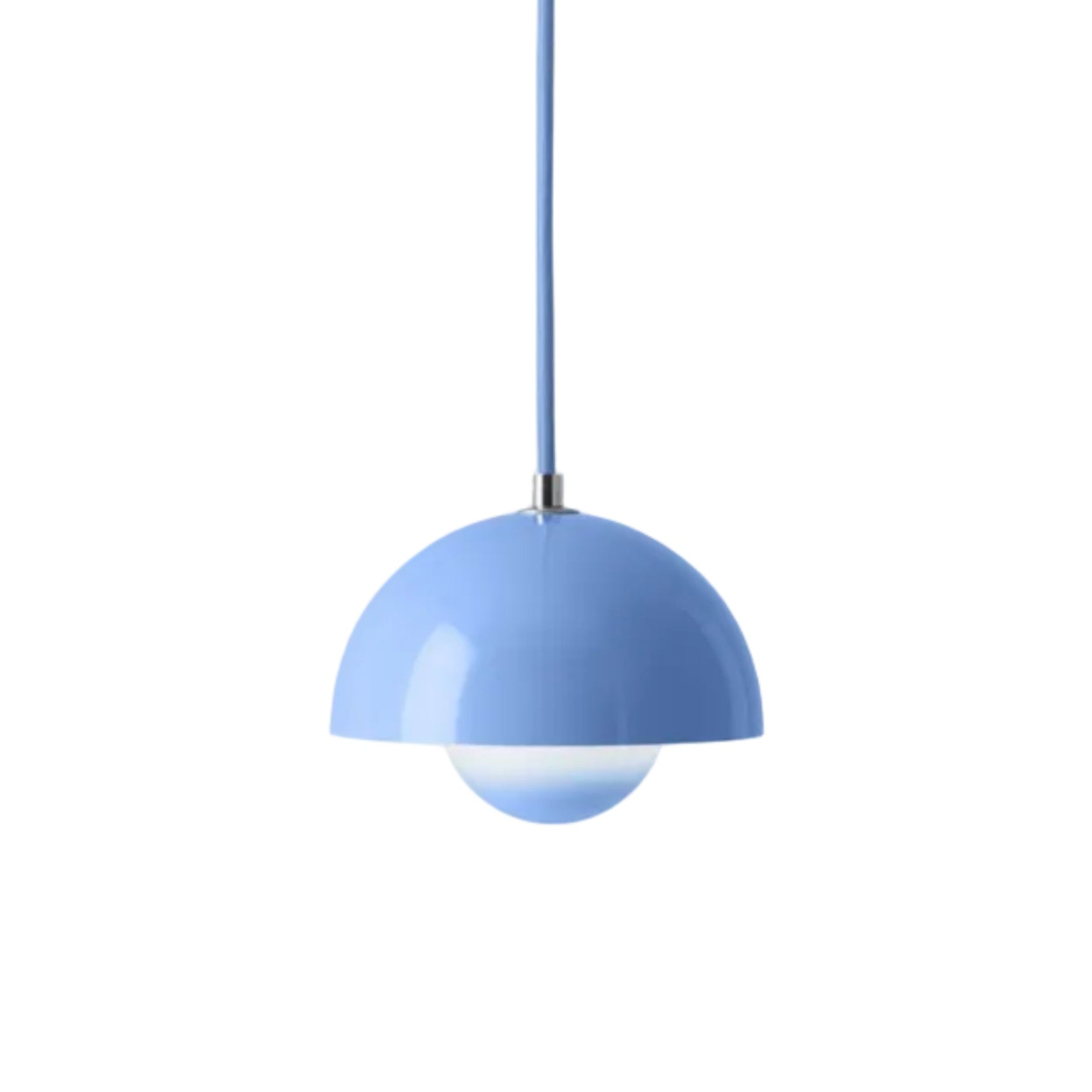 Lampa wisząca FLOWERPOT błękitny