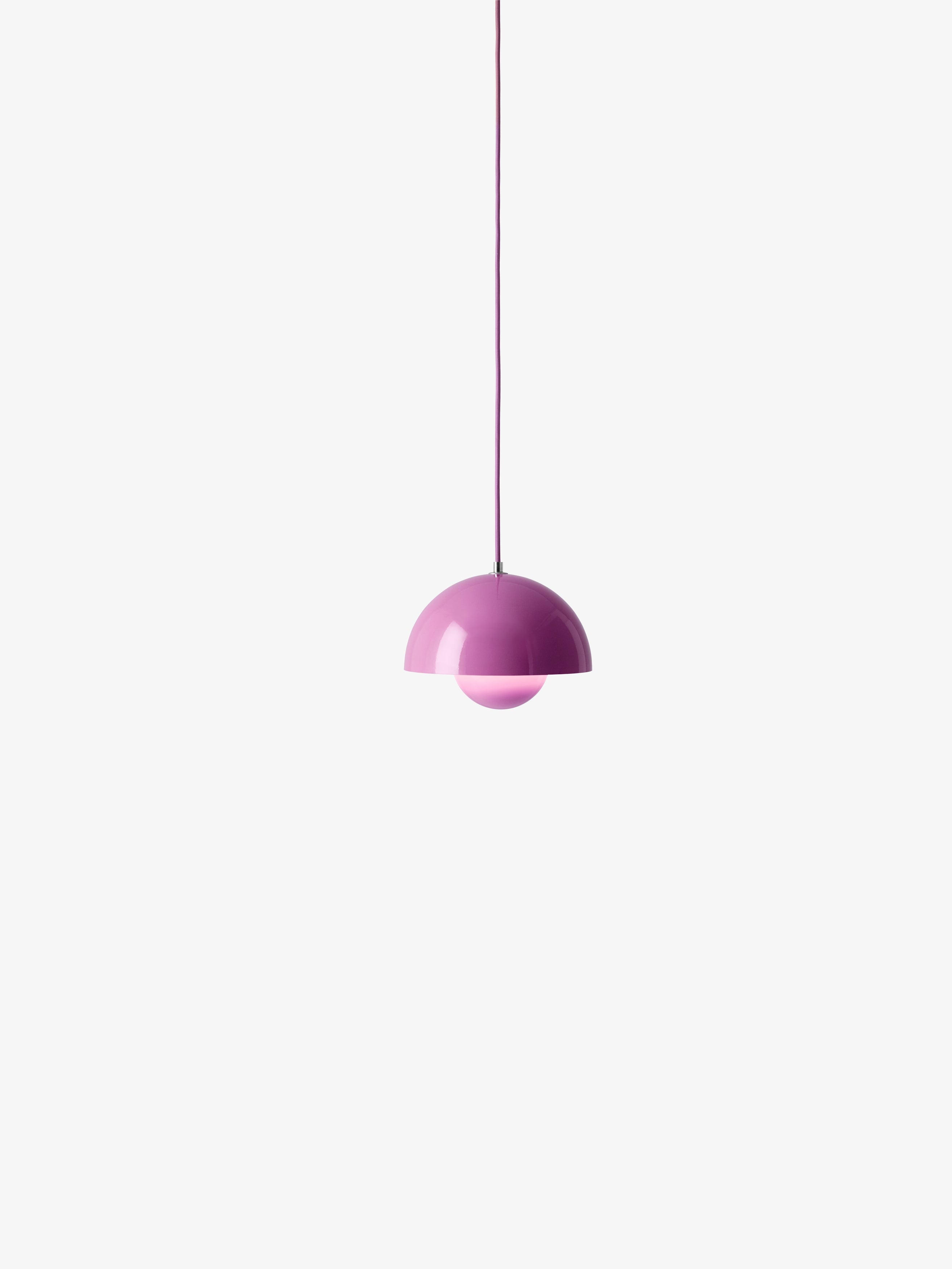 Lampa wisząca FLOWERPOT fuksjowy