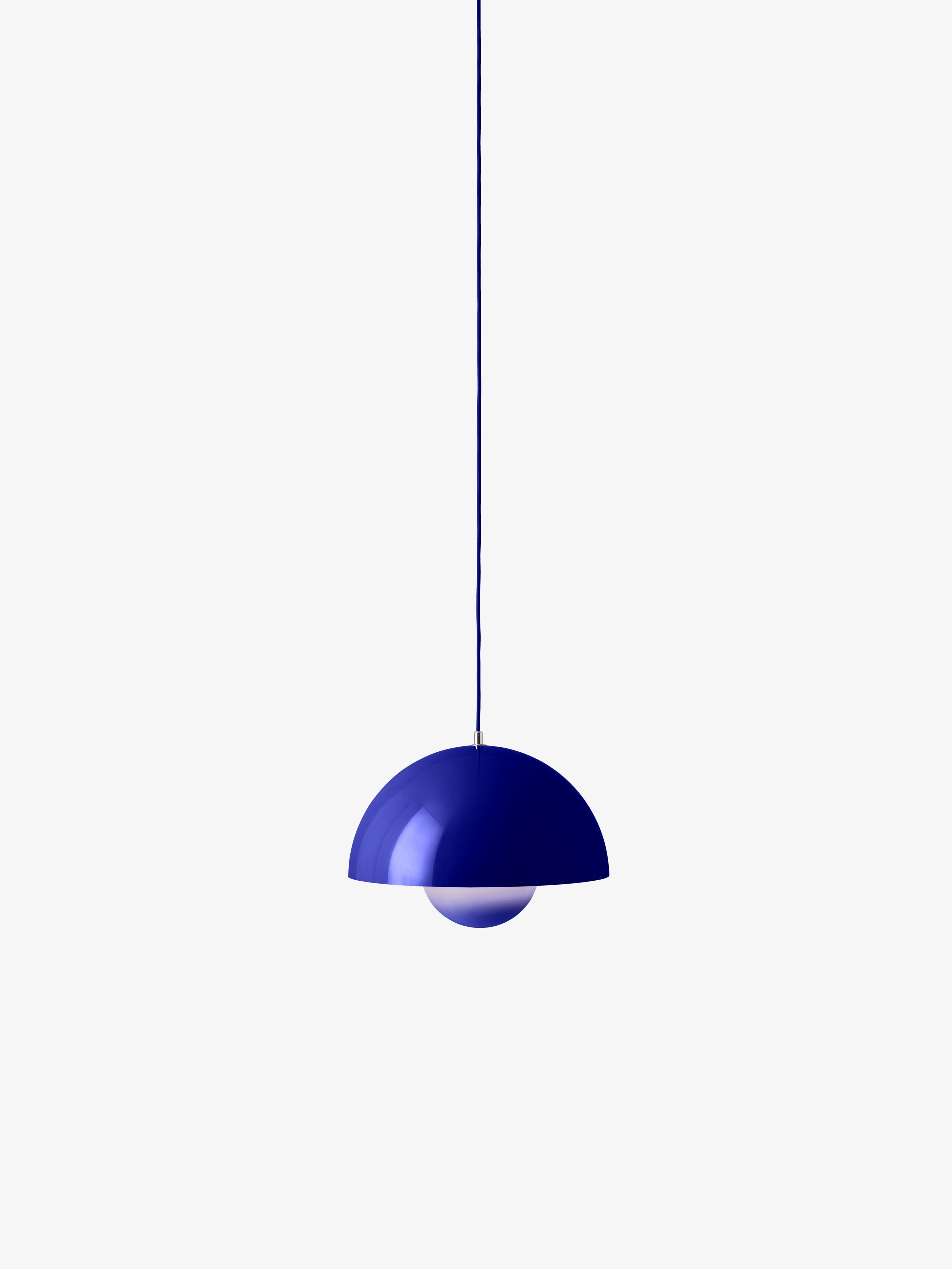 Lampa wisząca FLOWERPOT kobaltowy