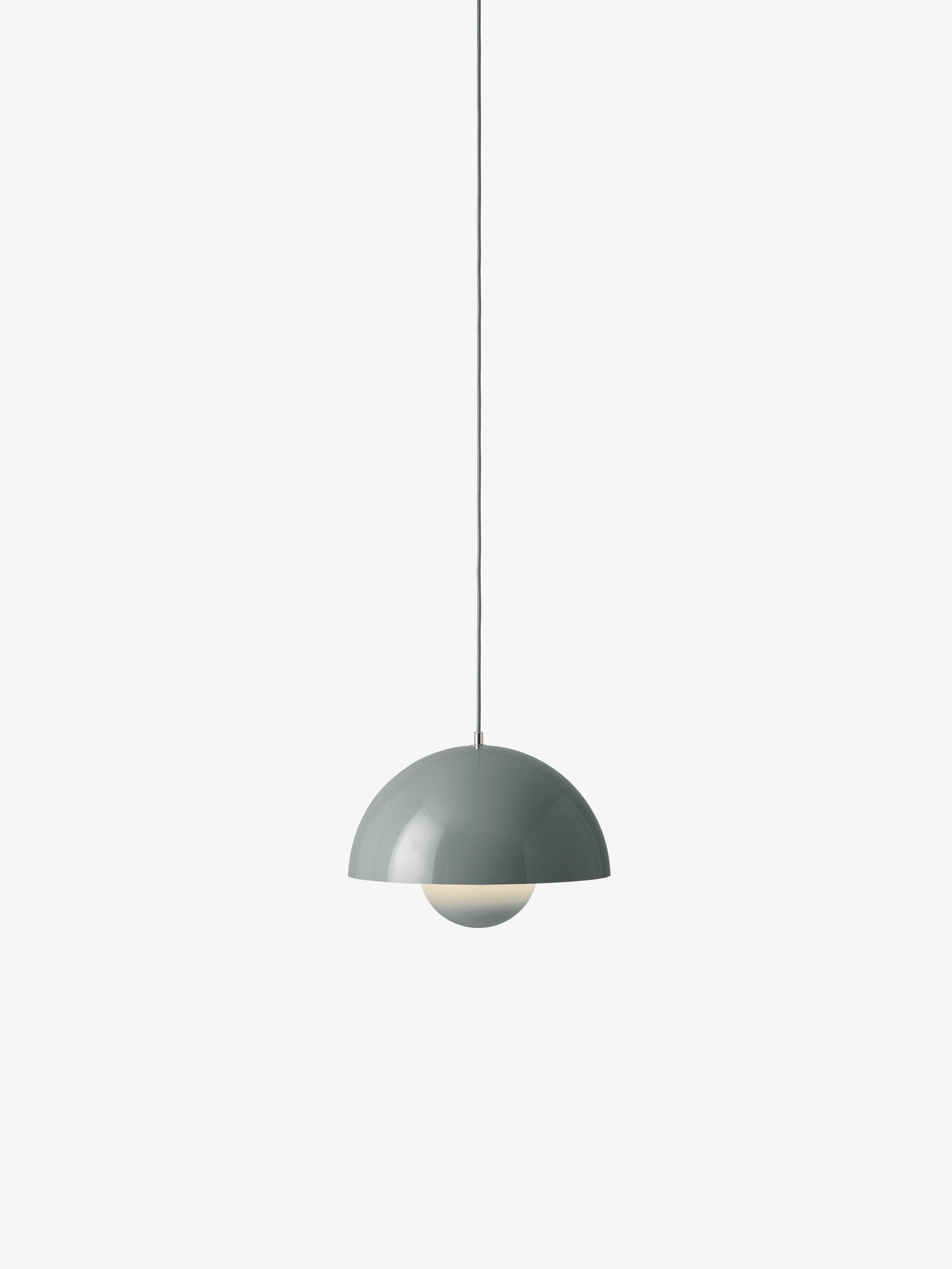 Lampa wisząca FLOWERPOT szaroniebieski