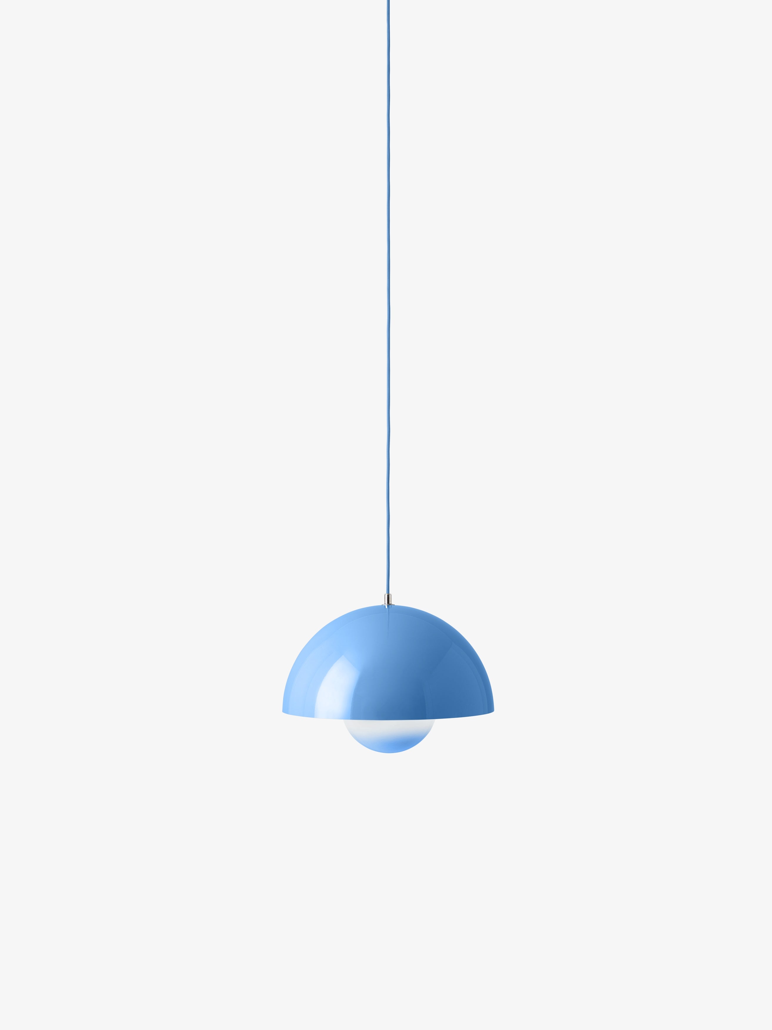 Lampa wisząca FLOWERPOT błękitny