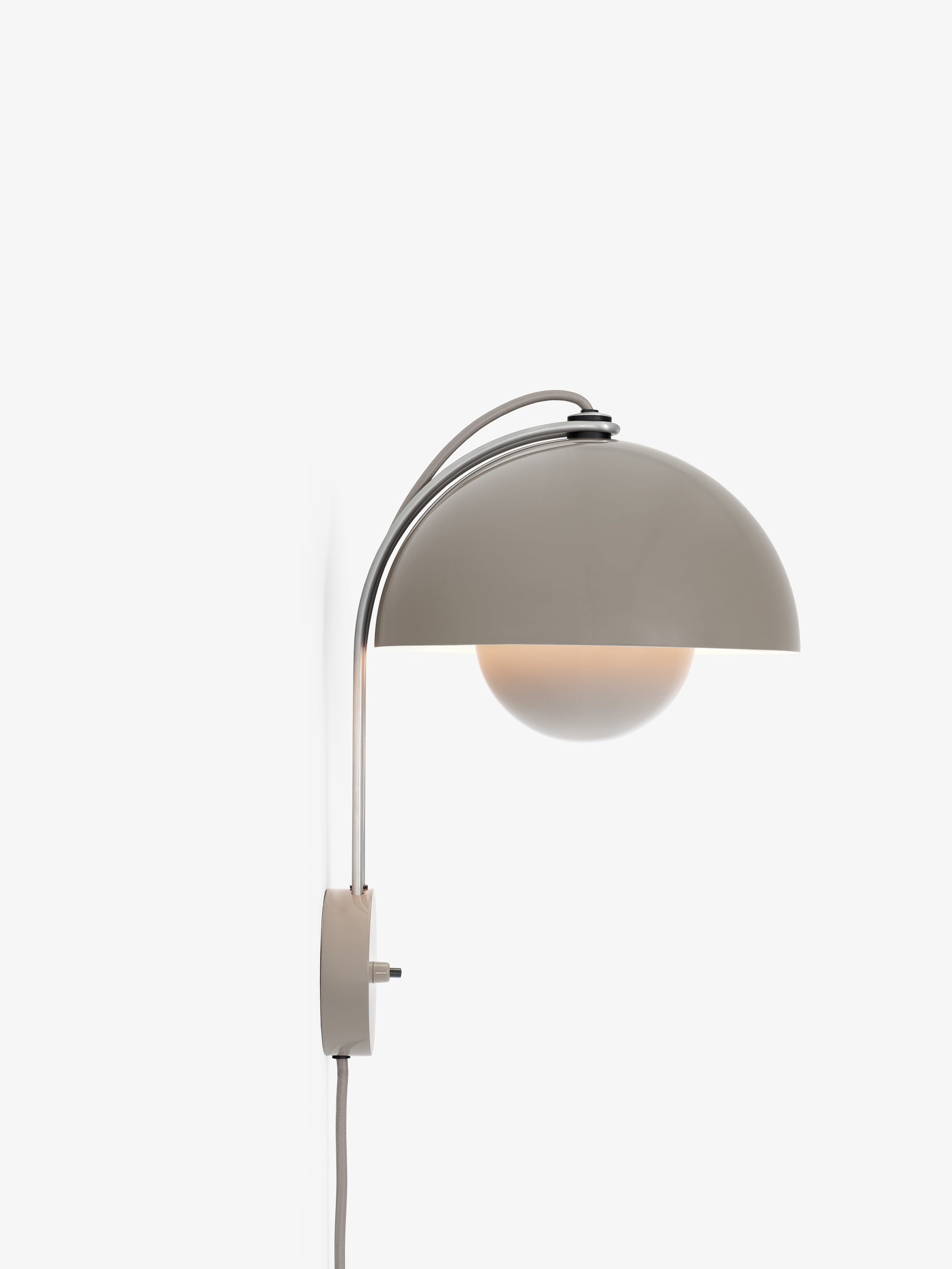 Lampa ścienna FLOWERPOT VP8 szarobeżowy