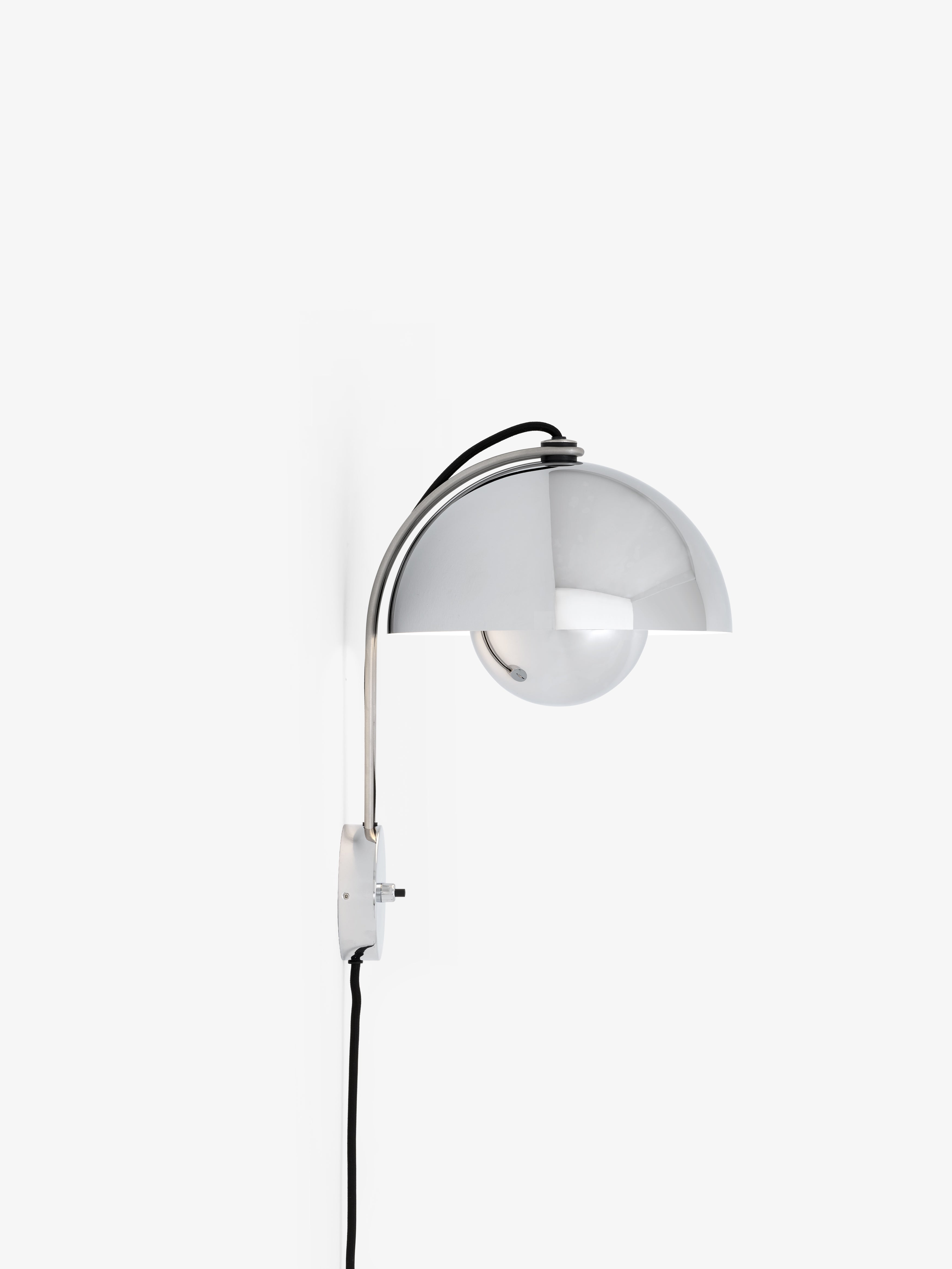 Lampa ścienna FLOWERPOT VP8 chromowany