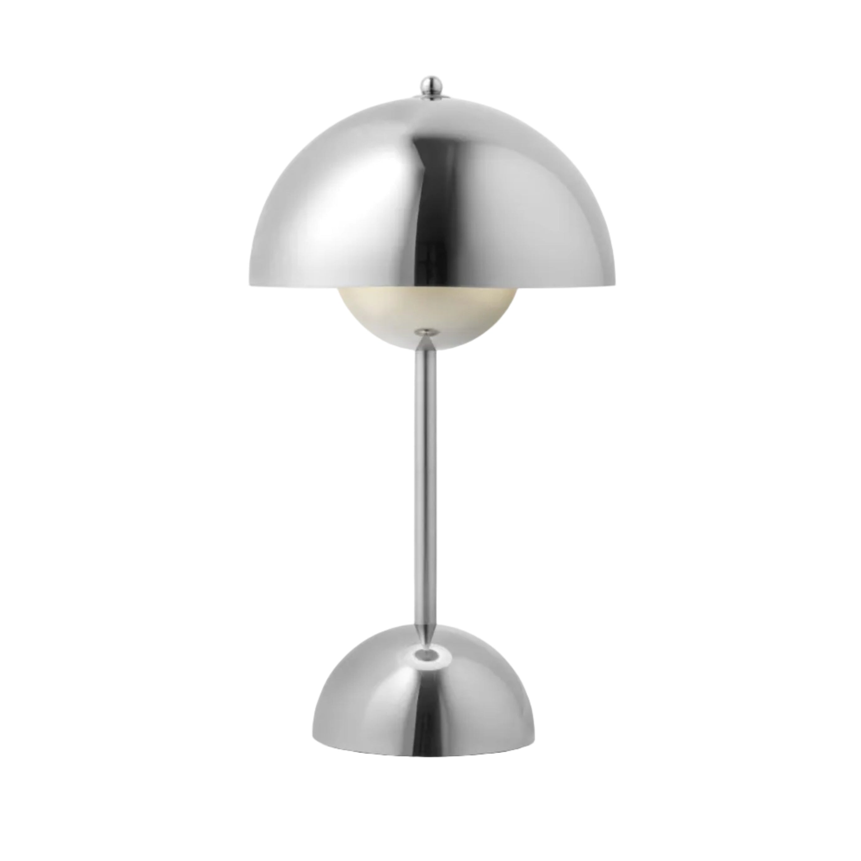 Lampa przenośna FLOWERPOT VP9 chromowany